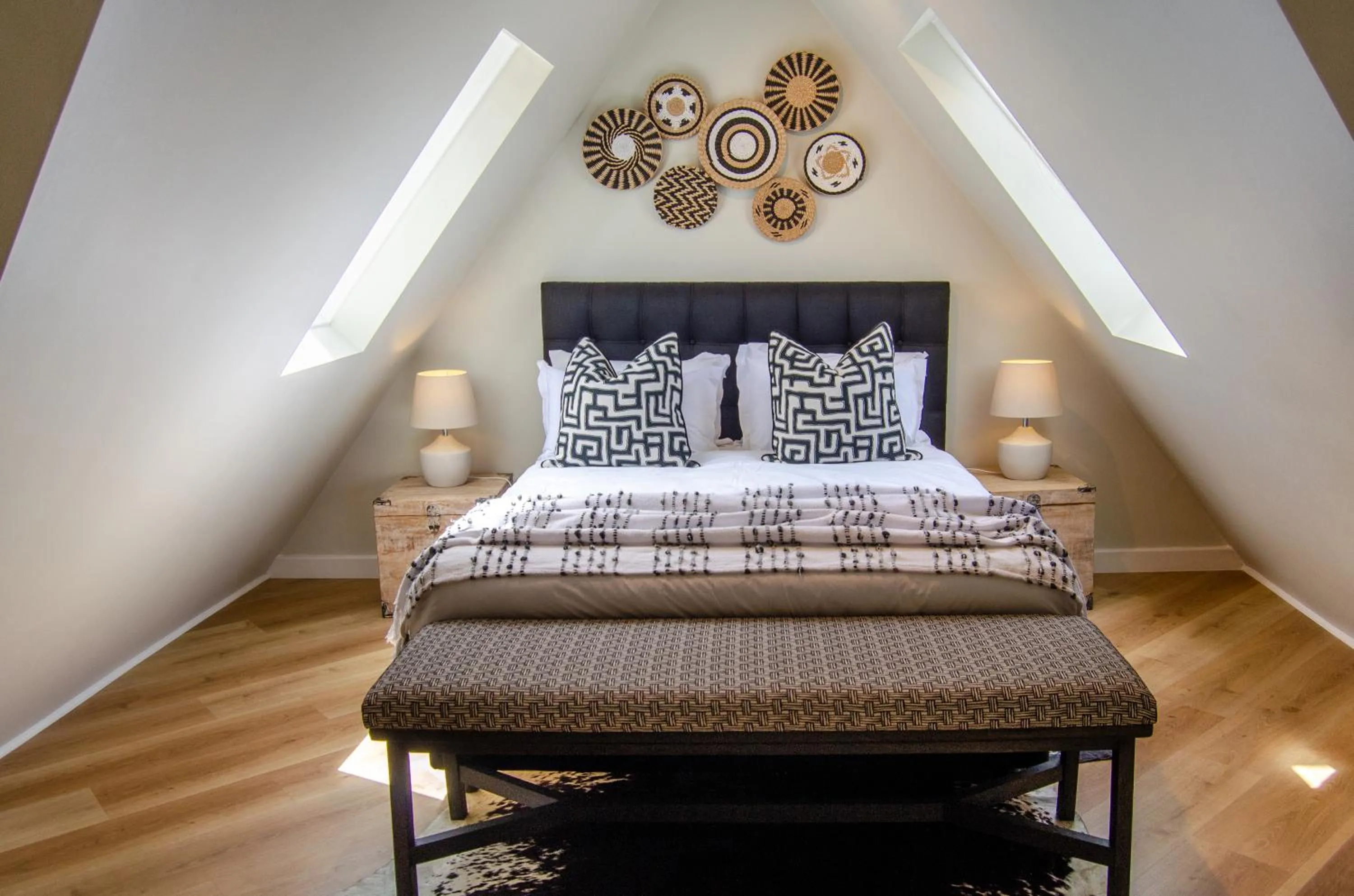 Bed in Ikhaya Safari Lodge