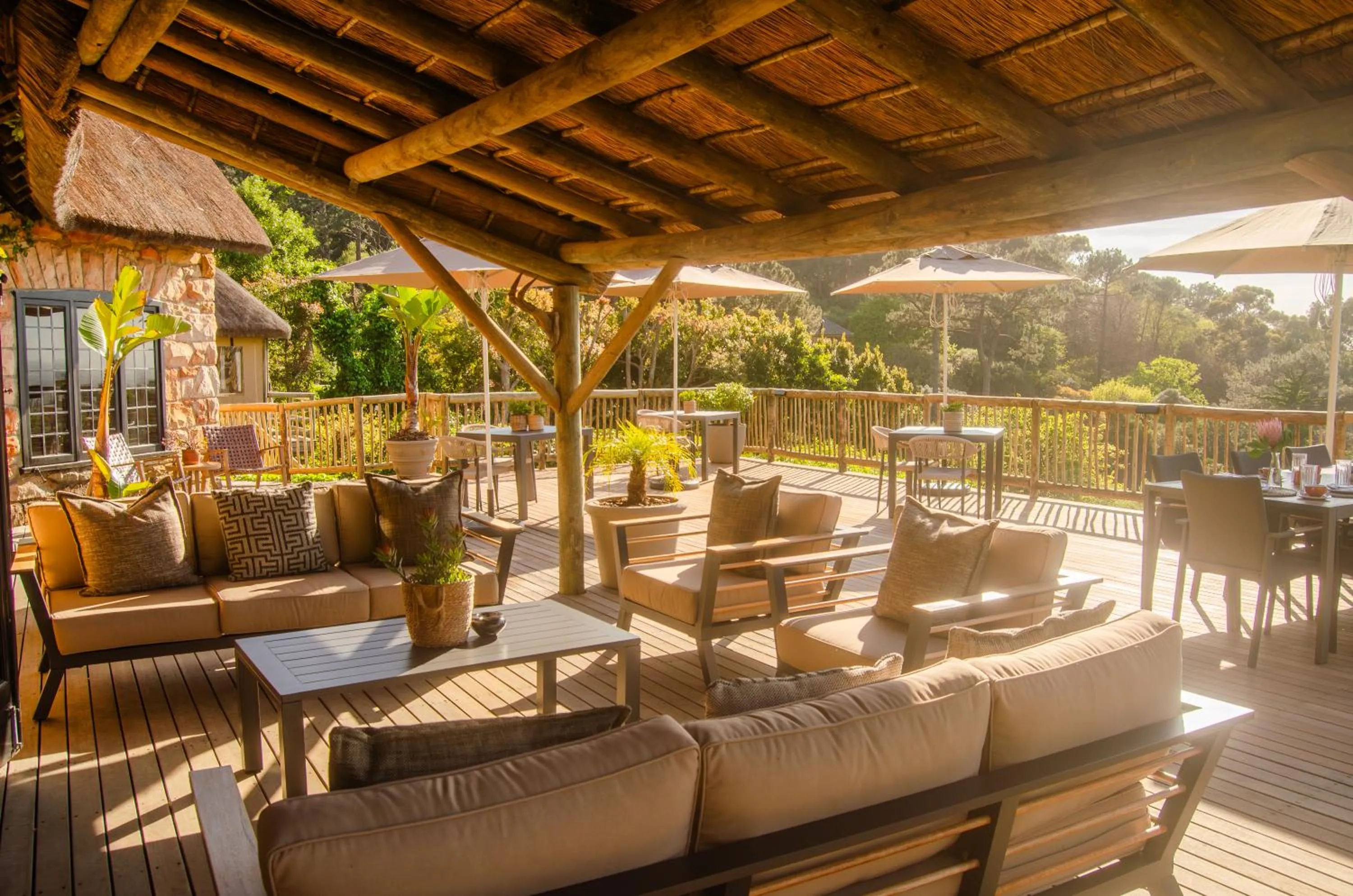 Patio in Ikhaya Safari Lodge