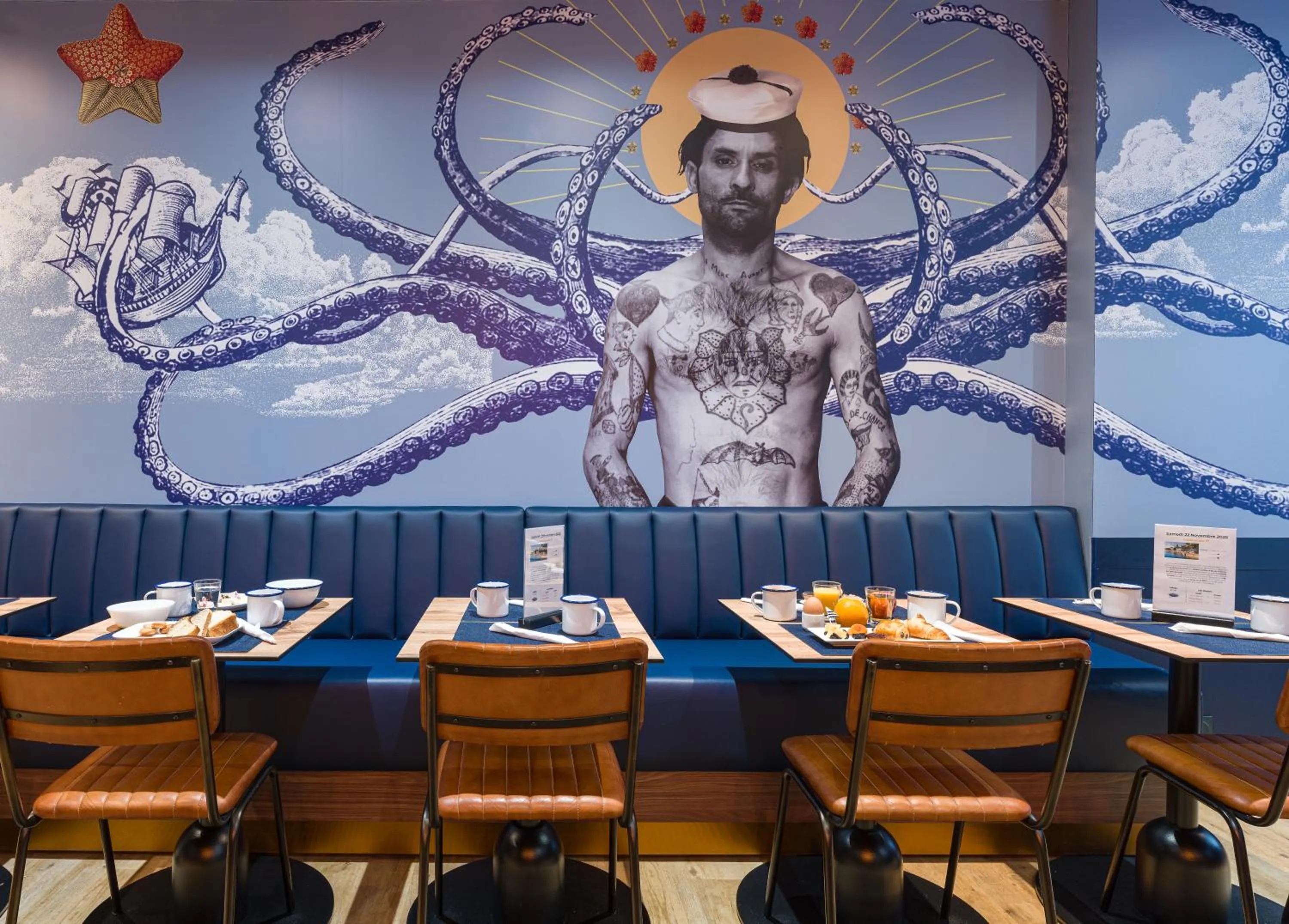 Breakfast in ibis Styles Saint Malo Centre Historique