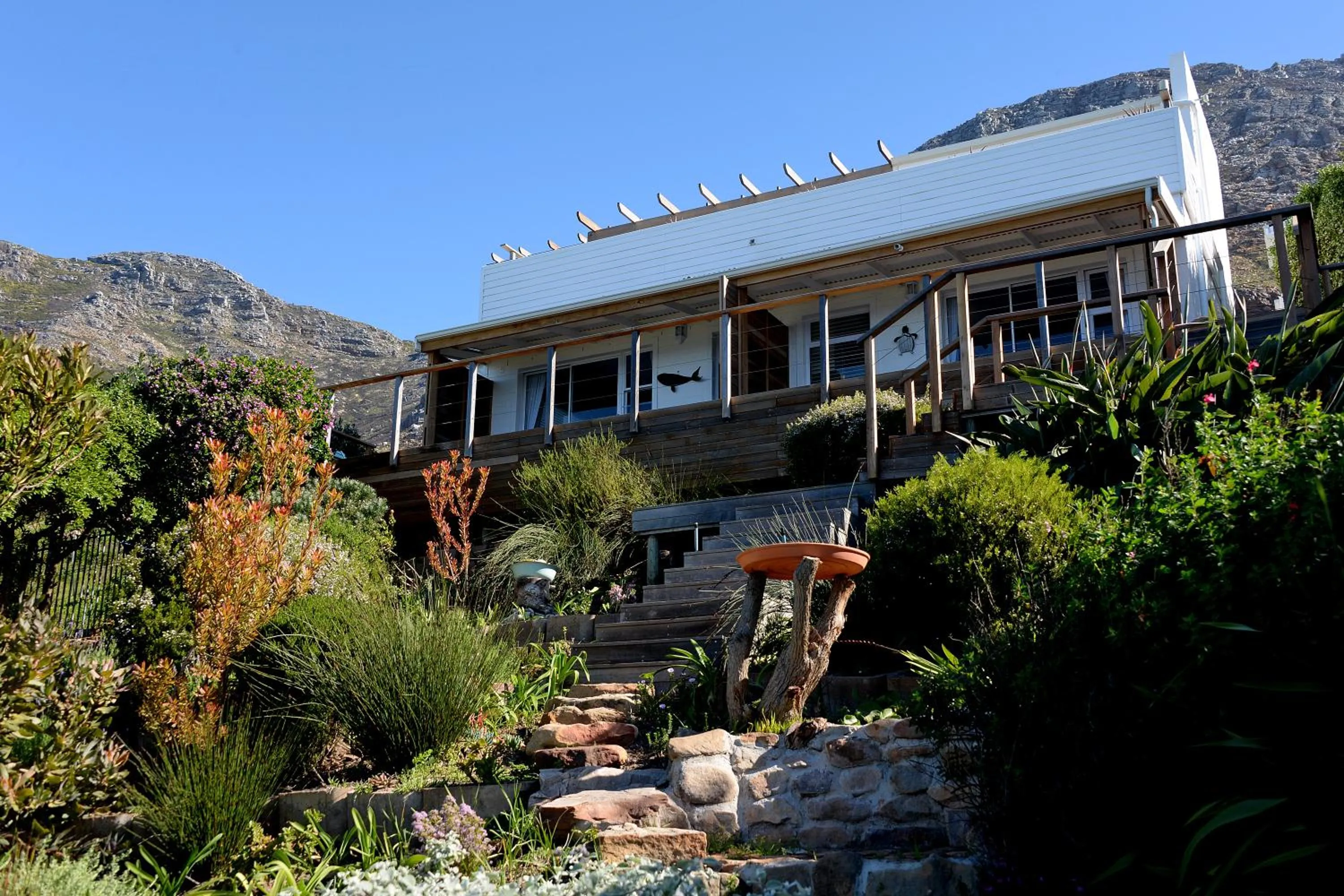 Garden in Rocklands Seaside Bed and Breakfast