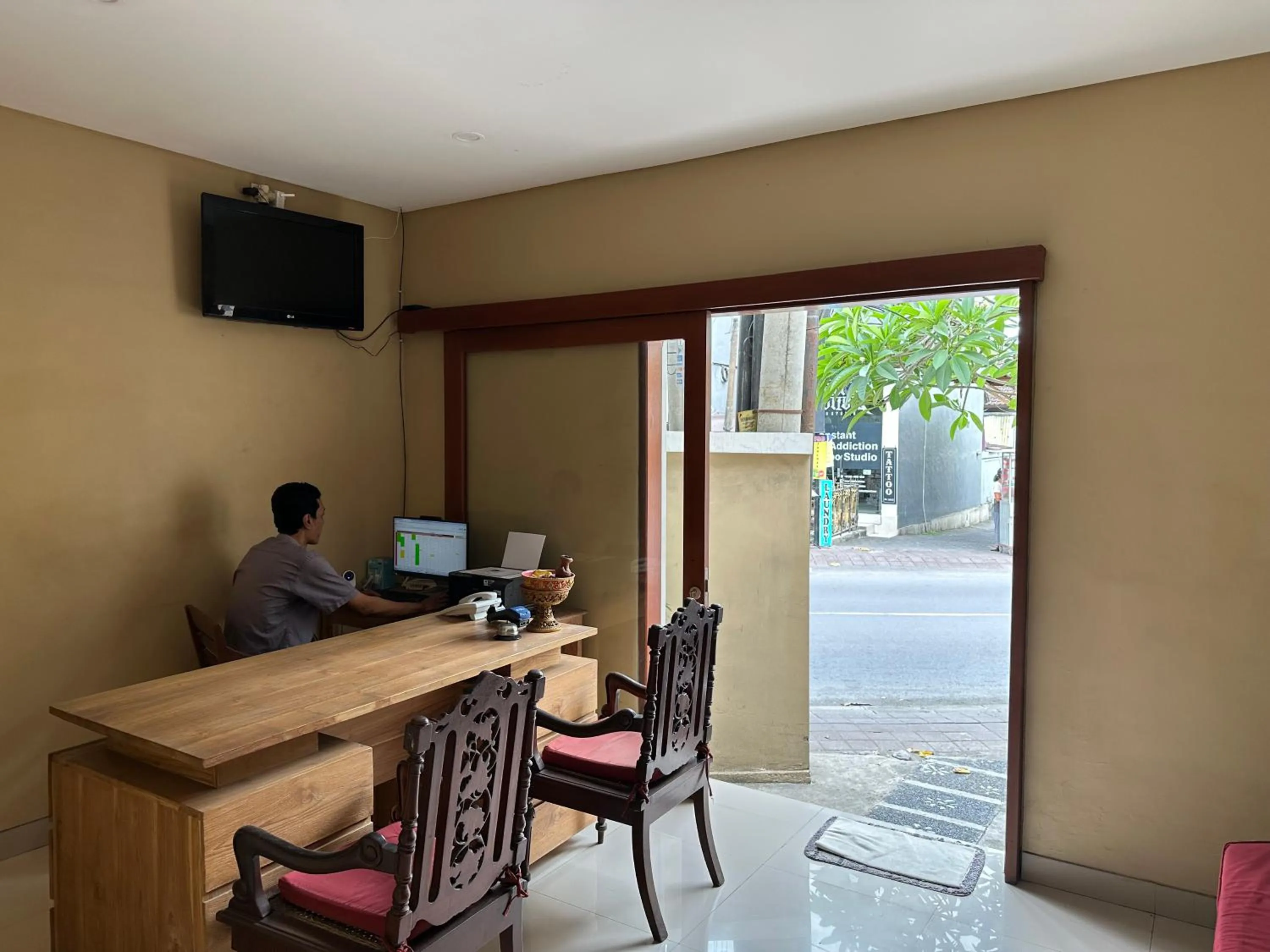 Lobby or reception in Villa Bunga Hotel