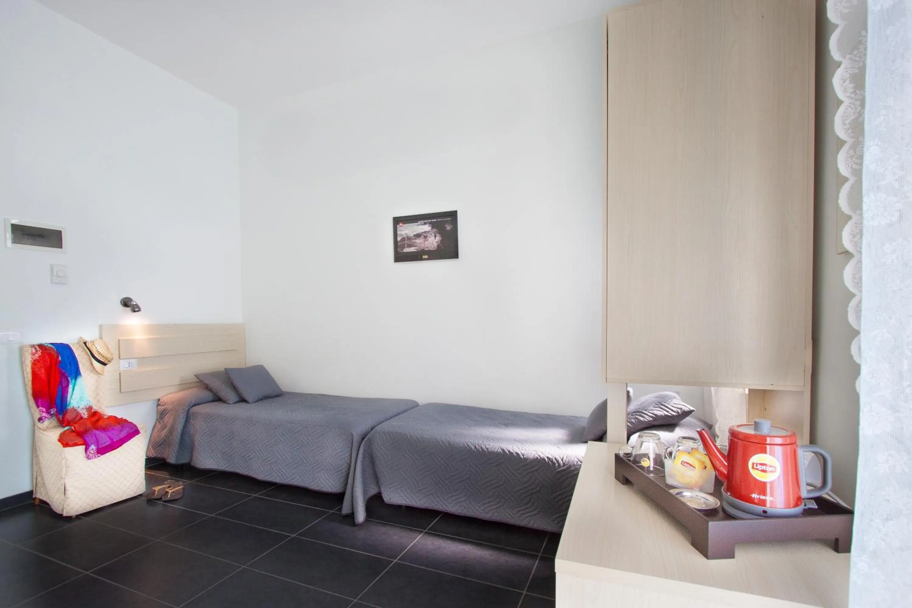 Bed in Hotel Spiaggia Marconi