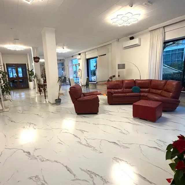 Lobby or reception in Hotel Spiaggia Marconi