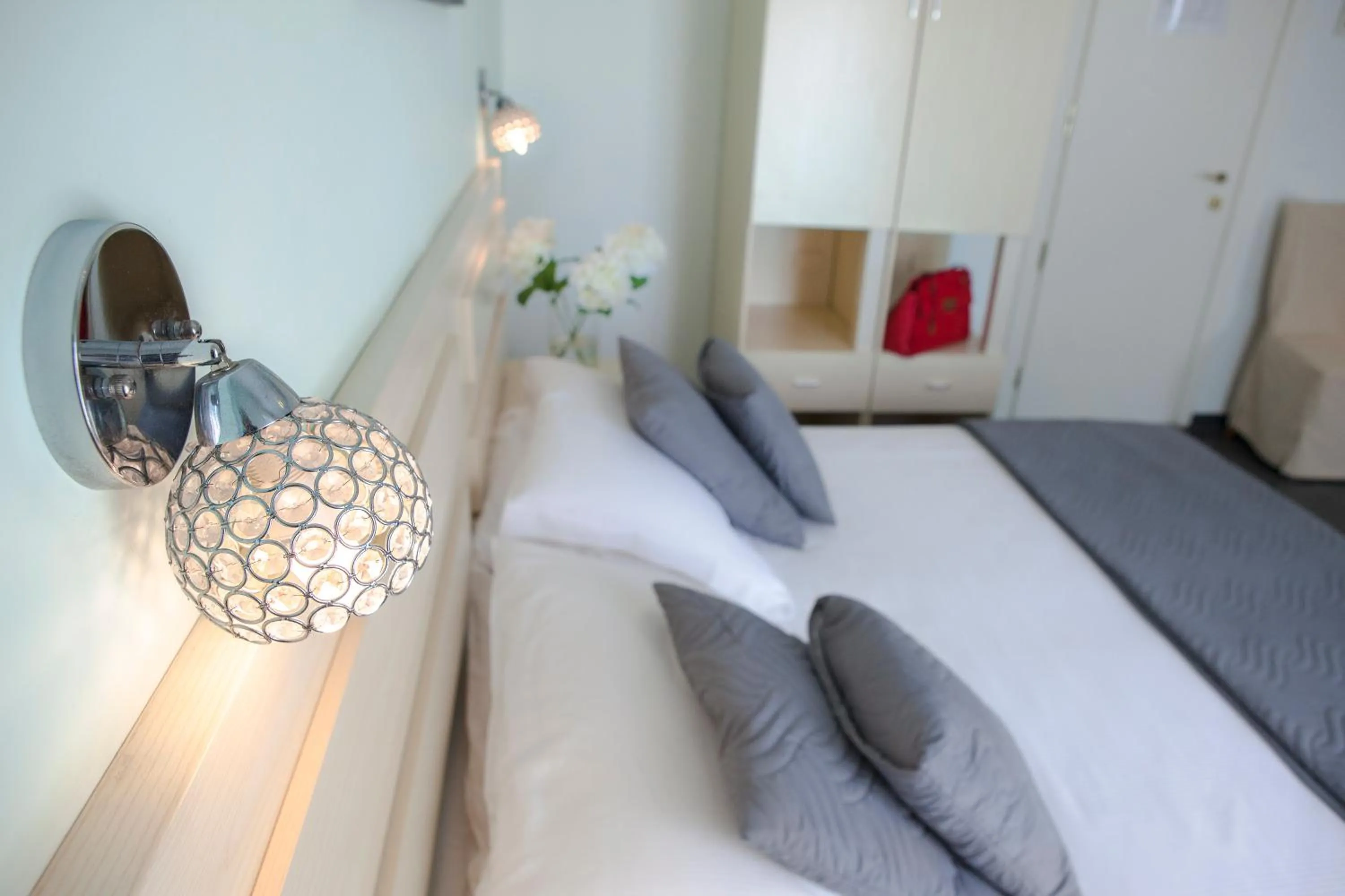 Bed in Hotel Spiaggia Marconi