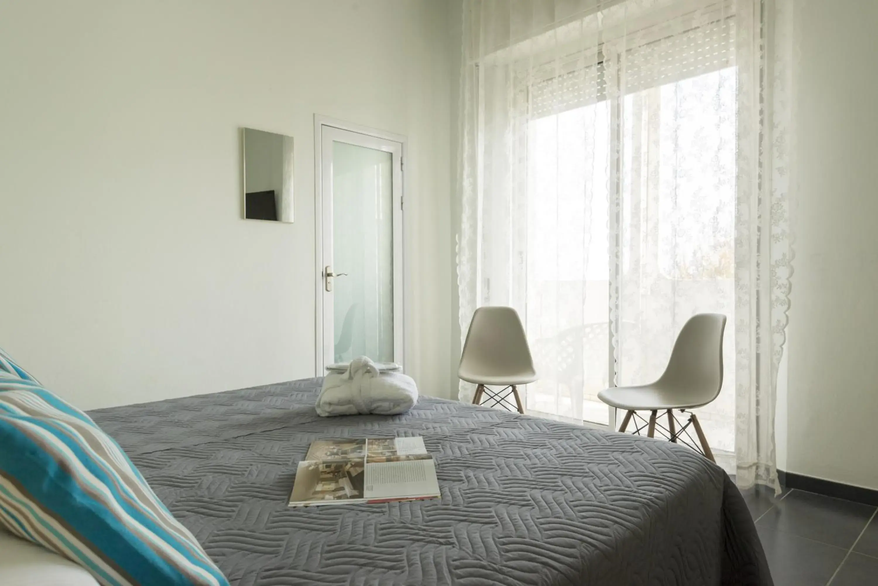 Bed in Hotel Spiaggia Marconi Bed in Hotel Spiaggia Marconi