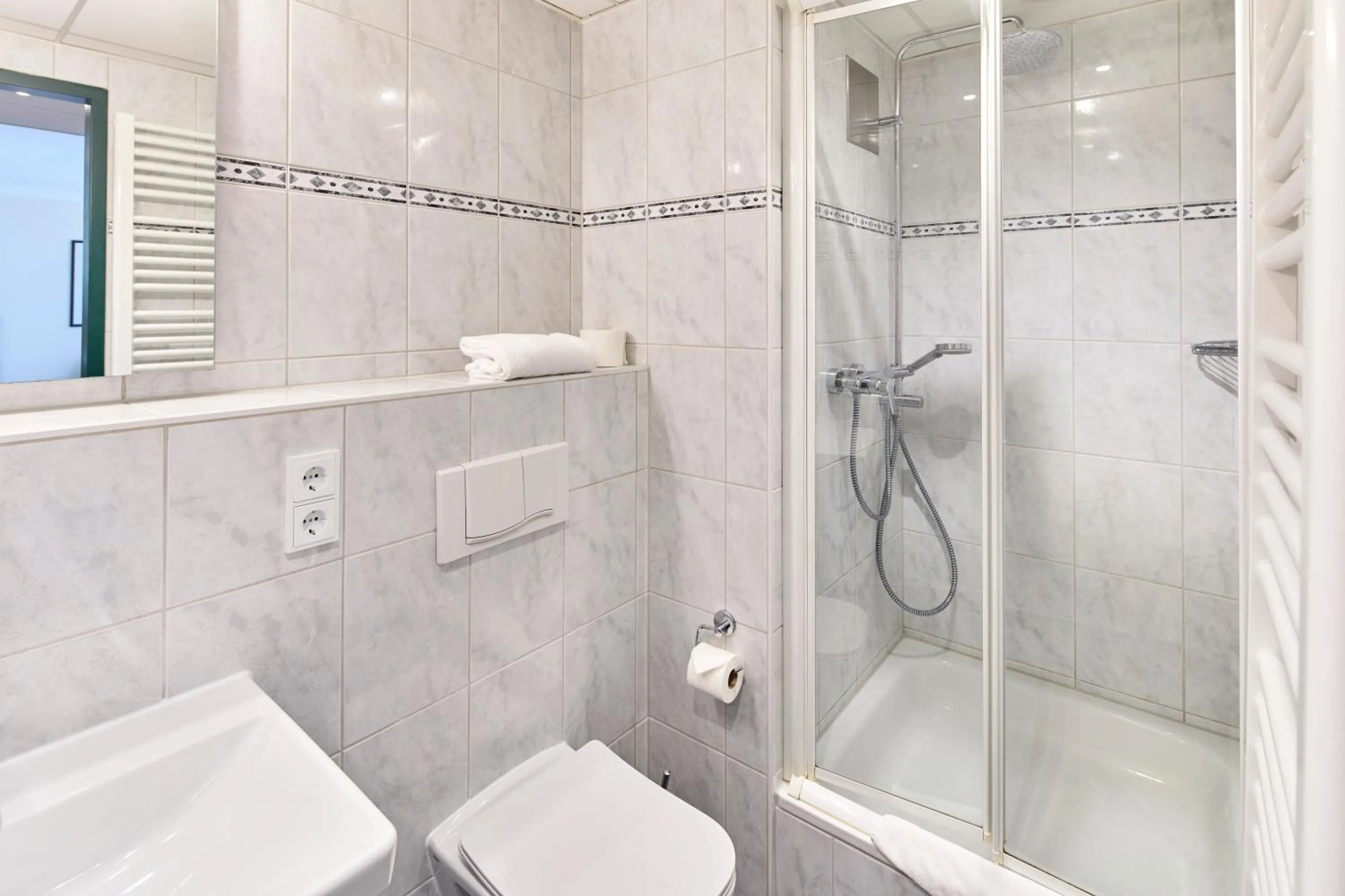 Bathroom in Apartments Aschheim