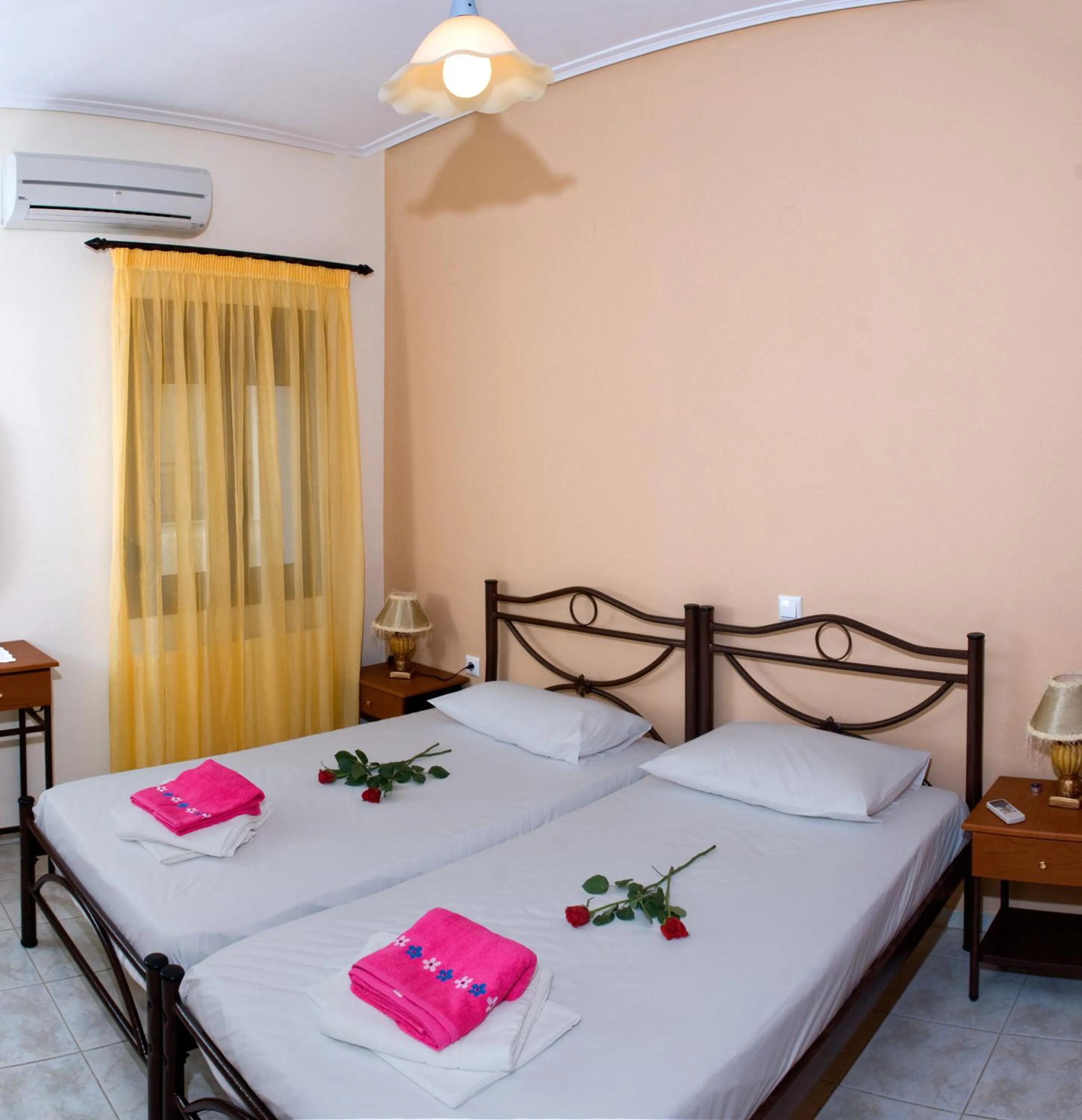 Bed in Christina Apartments