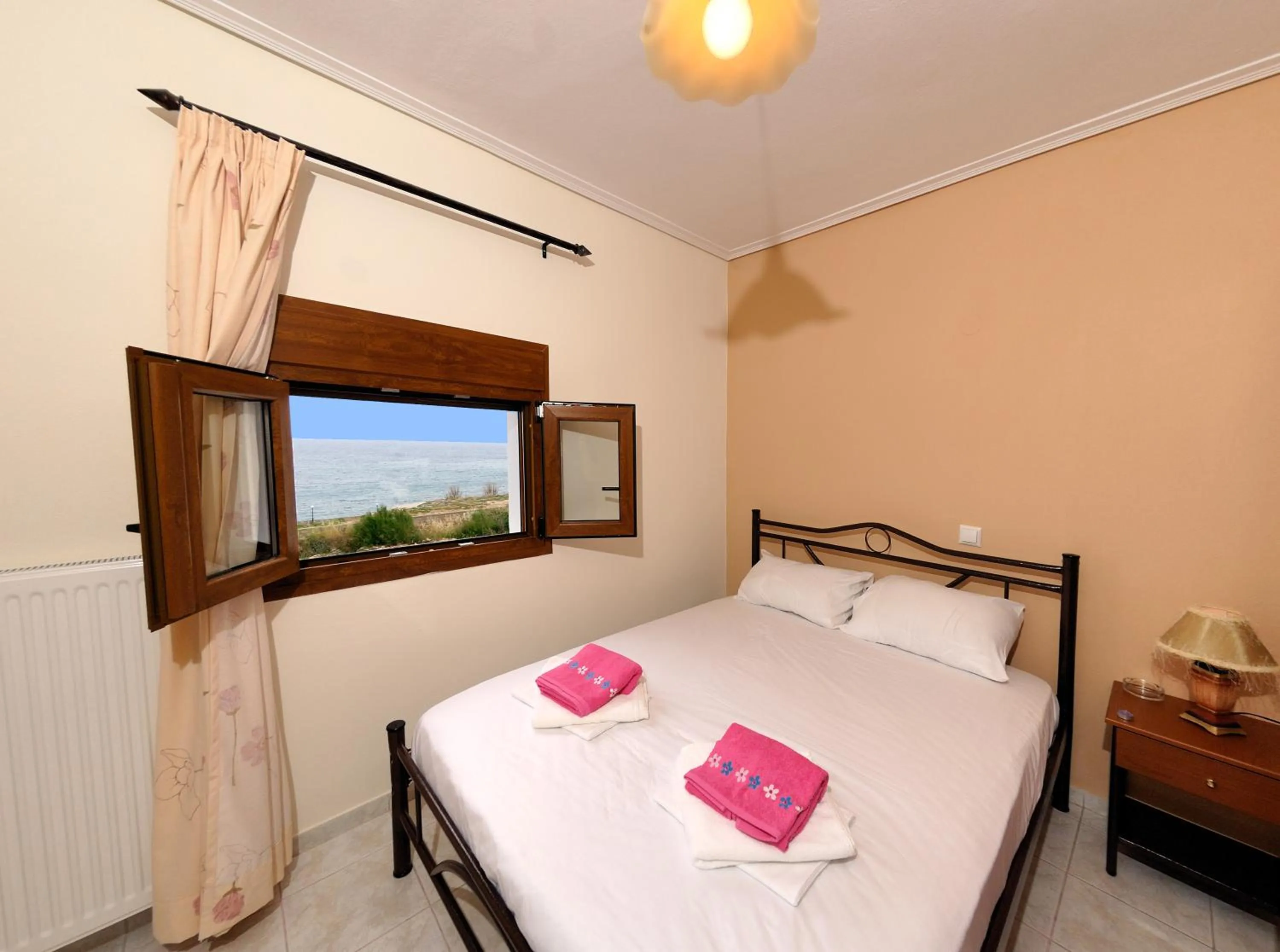 Bedroom, Bed in Christina Apartments