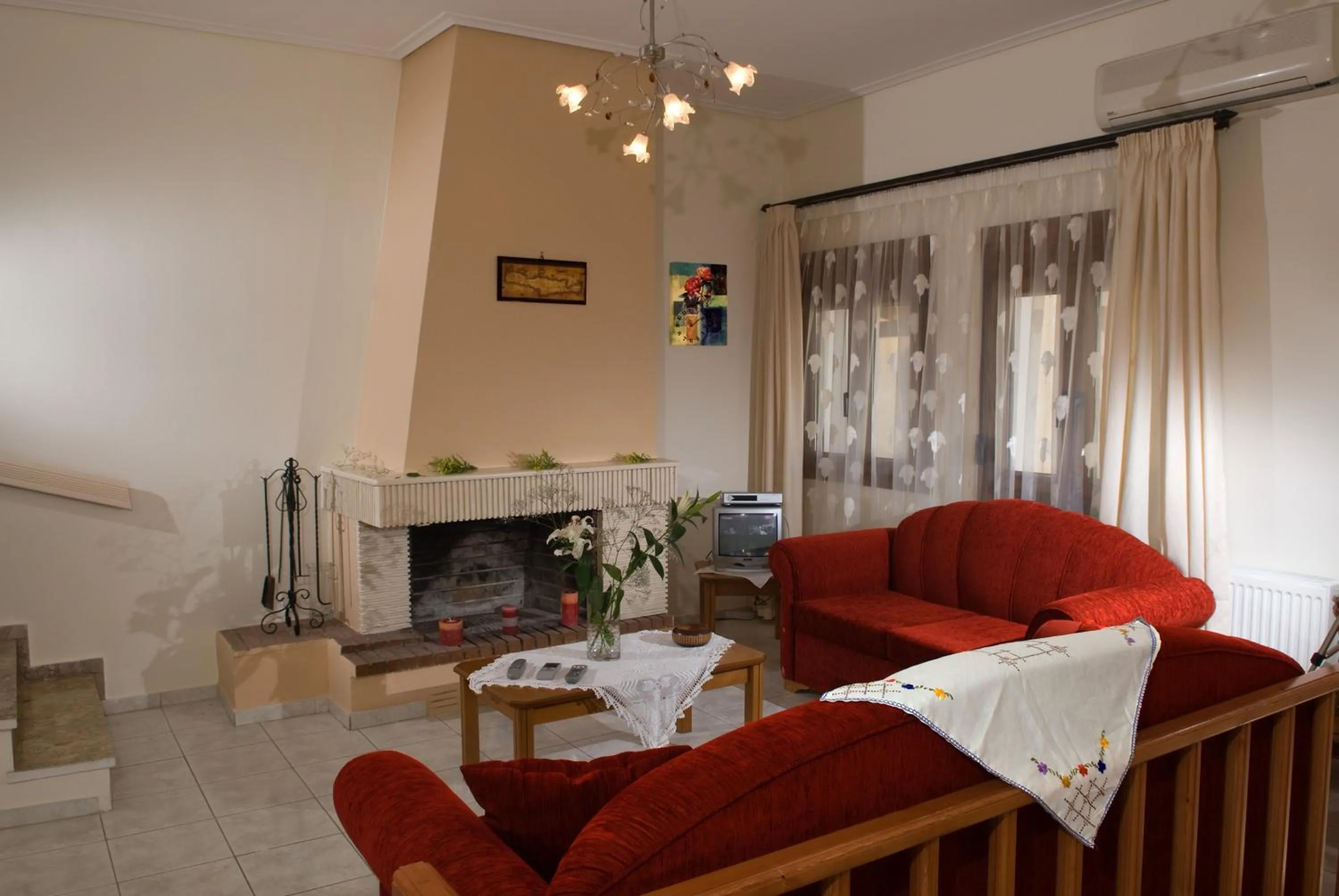 Living room in Christina Apartments