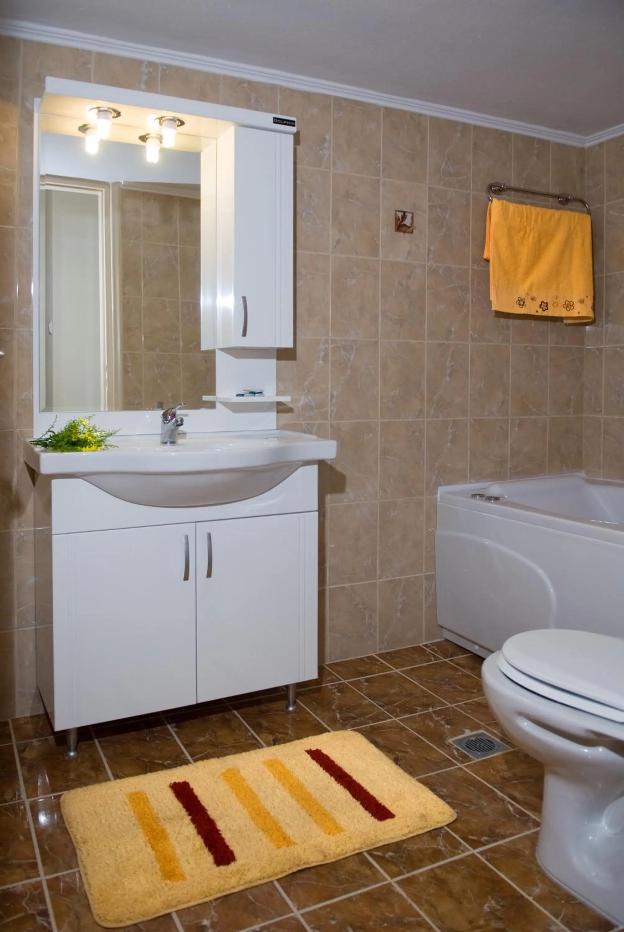 Toilet in Christina Apartments