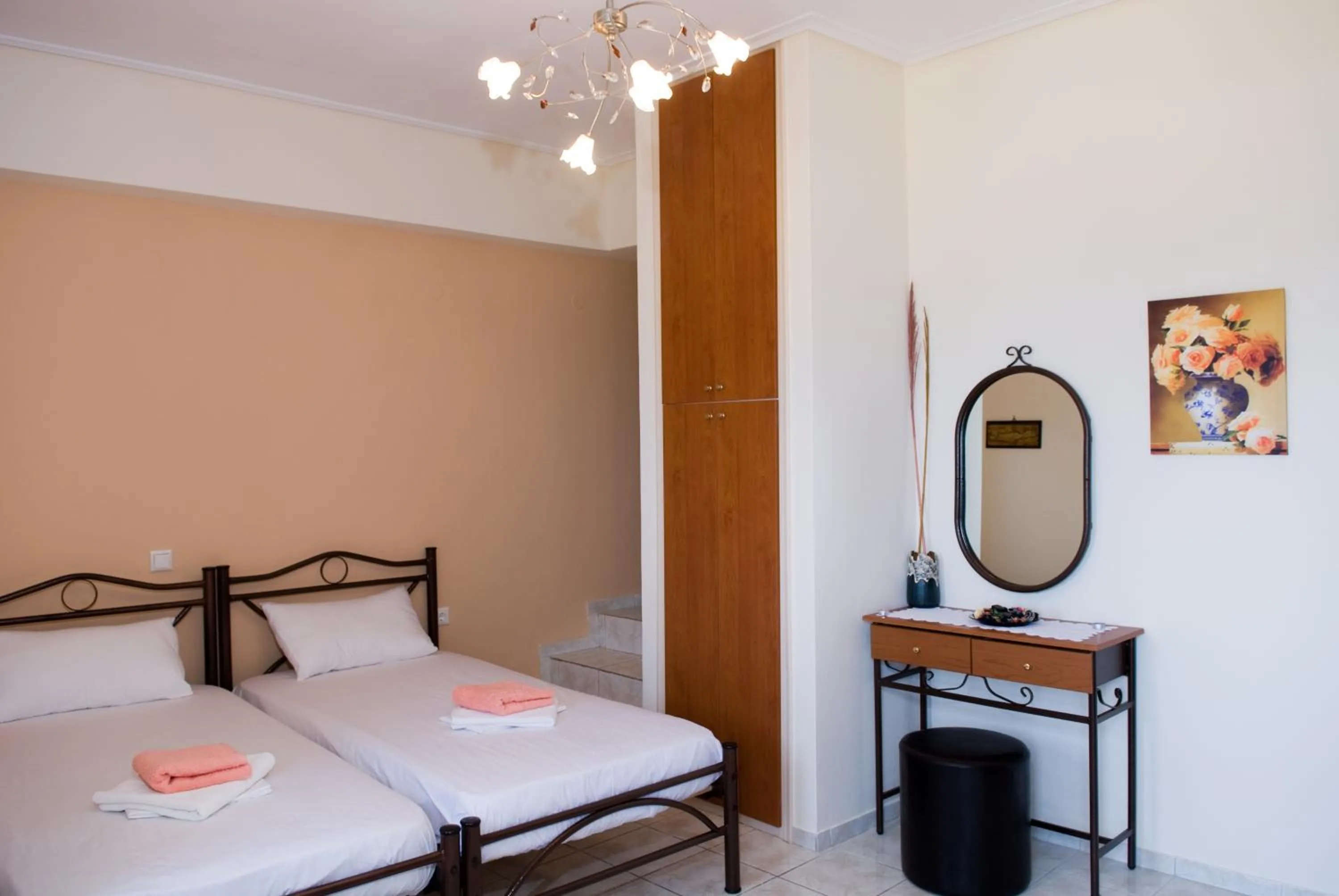 Bedroom, Bed in Christina Apartments