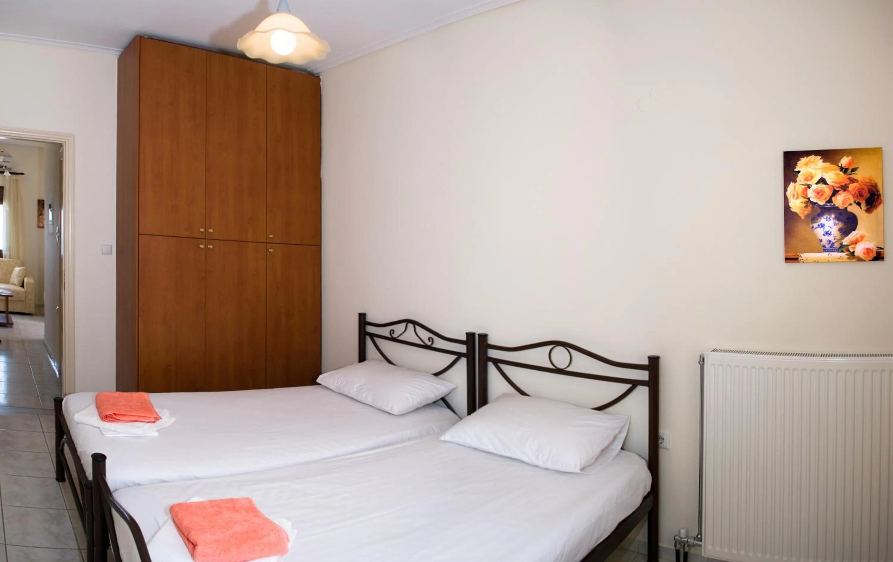 Bedroom, Bed in Christina Apartments