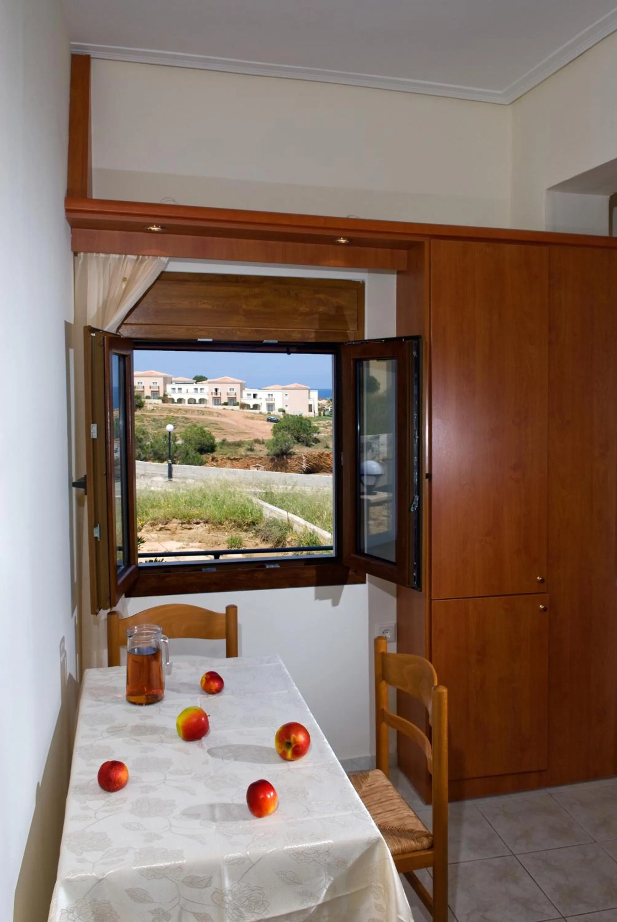 Dining area in Christina Apartments