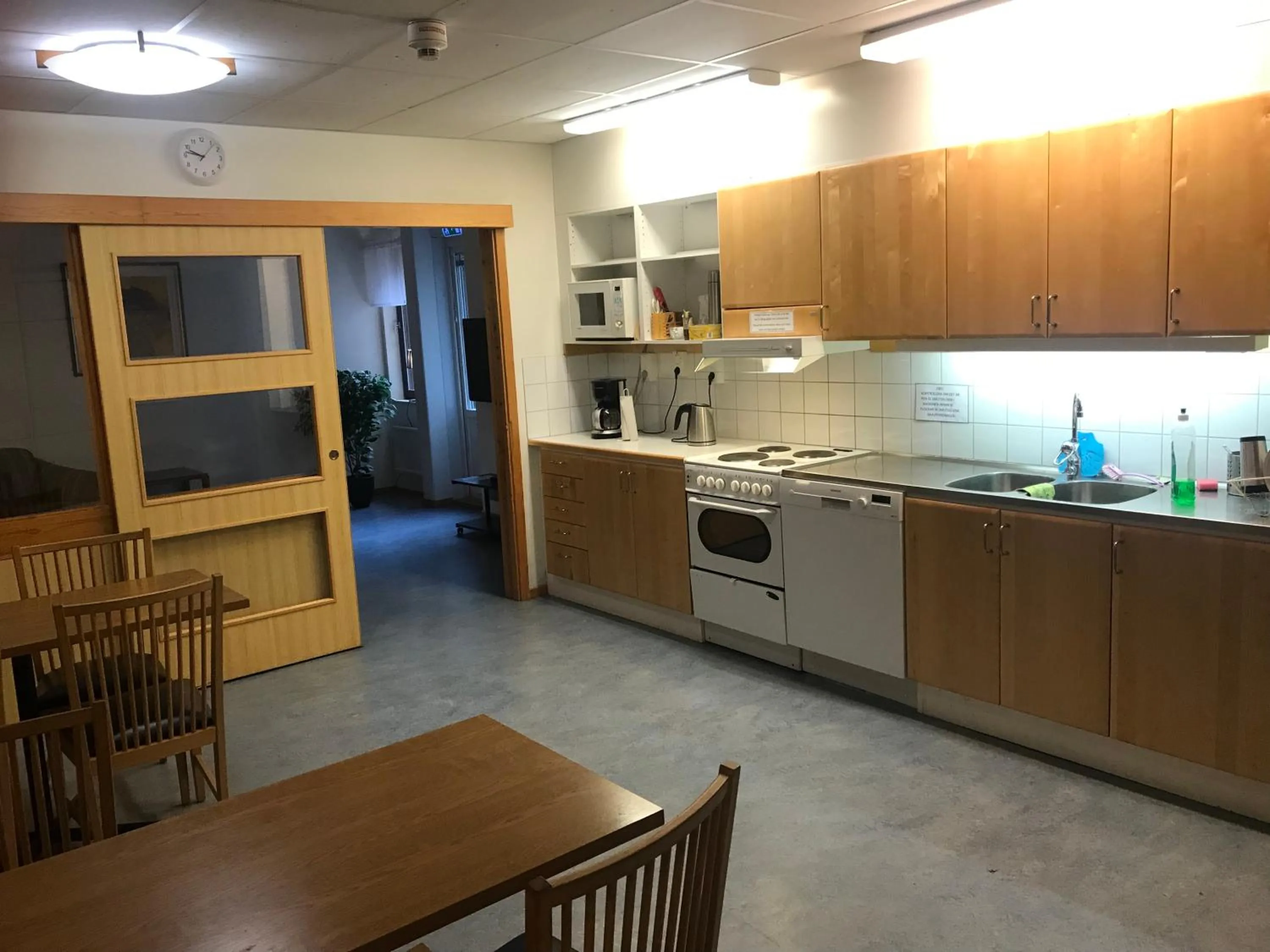 Dining area in Nattvikens Vandrarhem