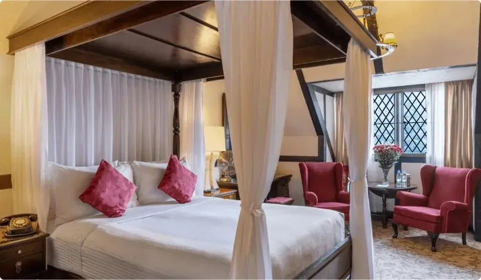 Bed in The Lakehouse Cameron Highlands Bed in The Lakehouse Cameron Highlands