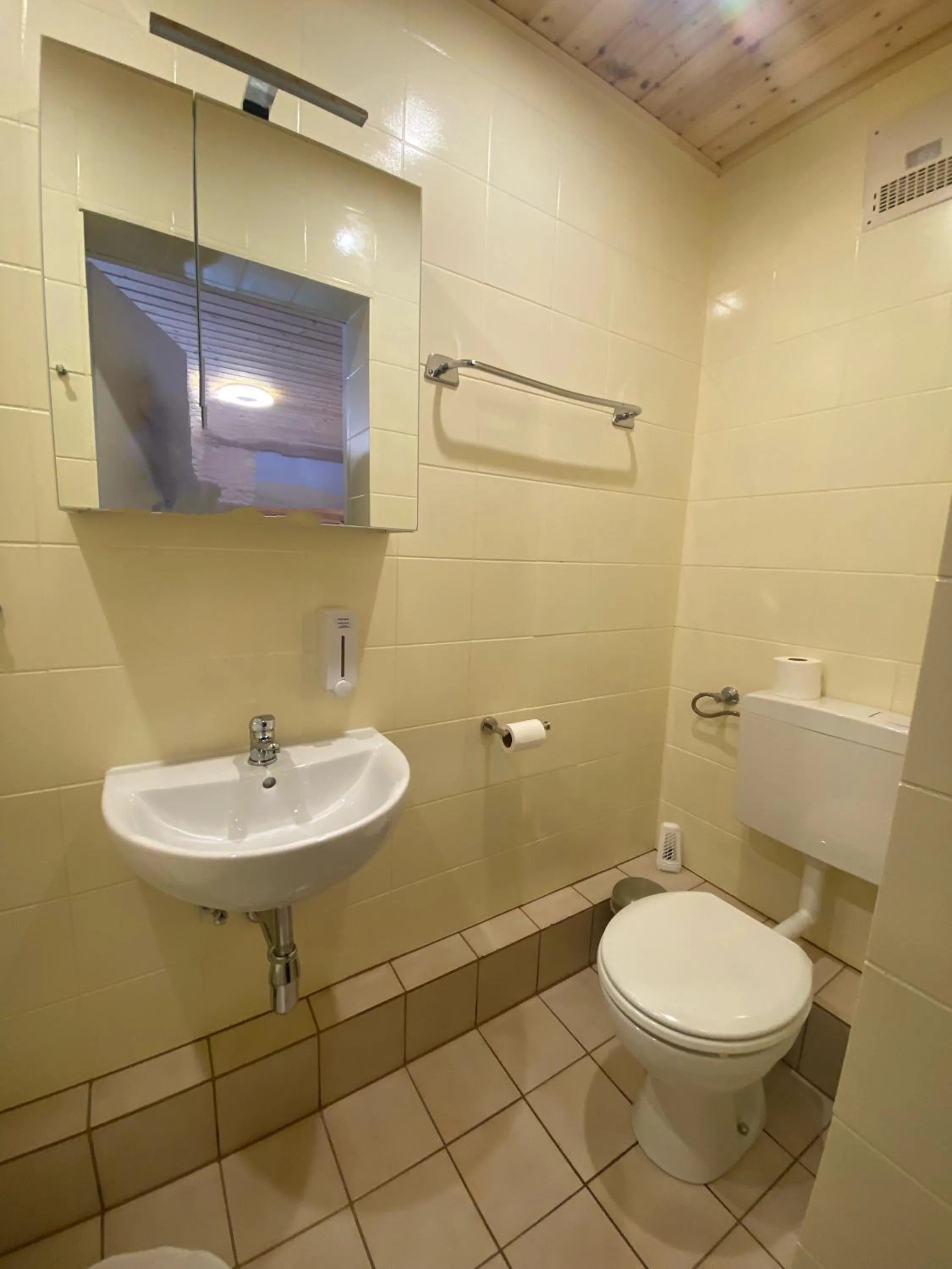 Toilet in Pension Julia