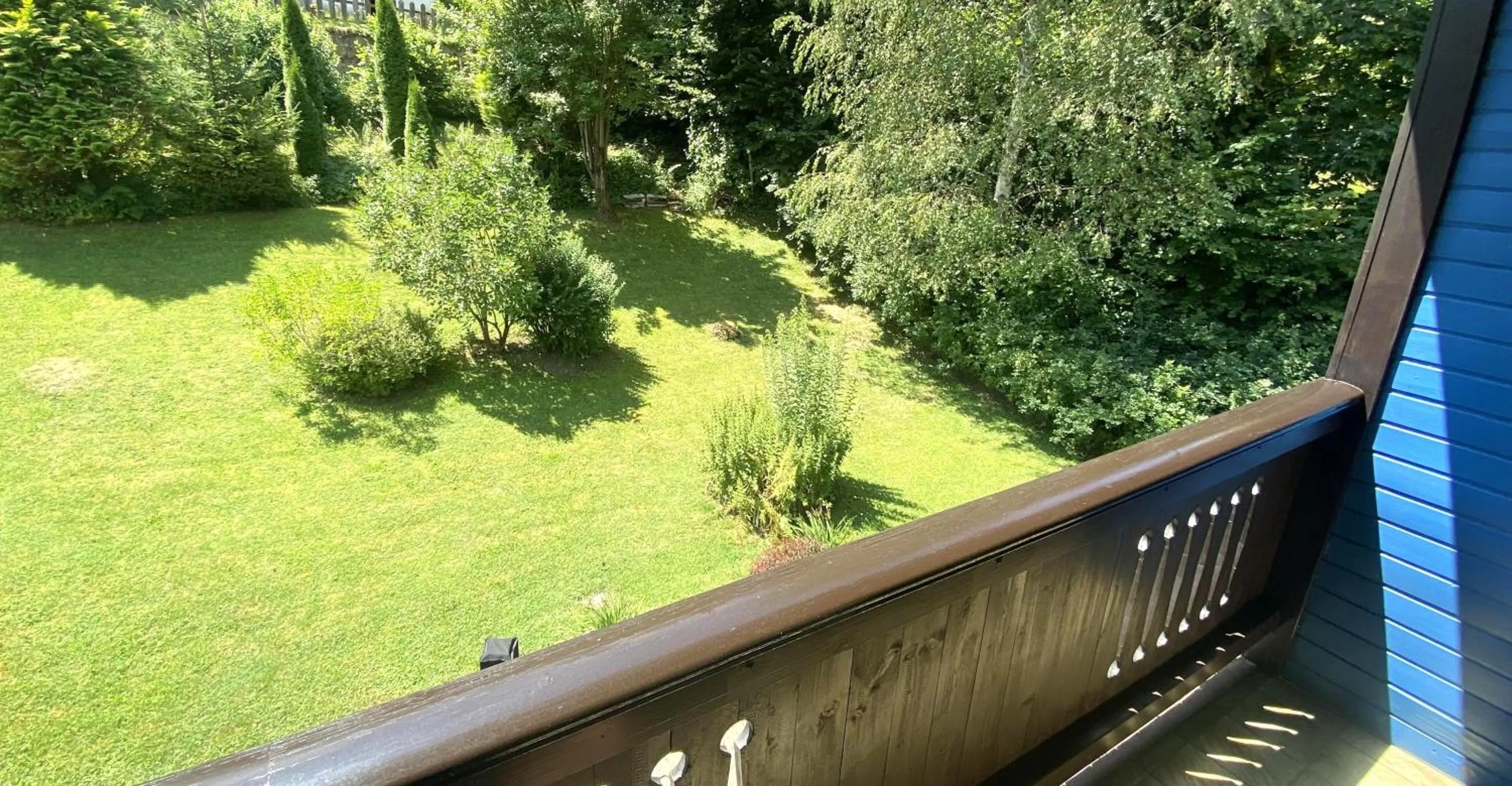 Garden view in Pension Julia