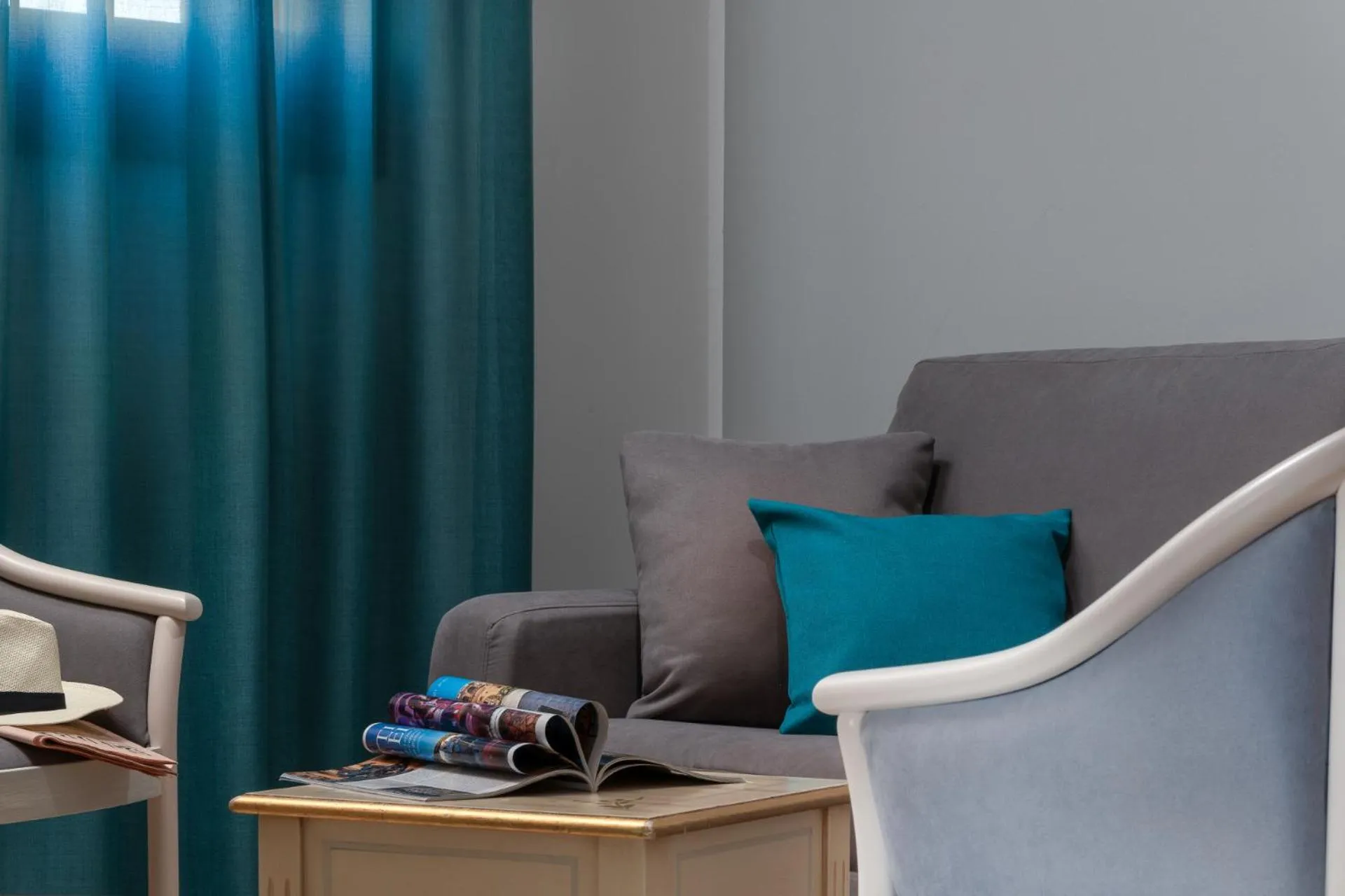 Decorative detail in Helios Hotel