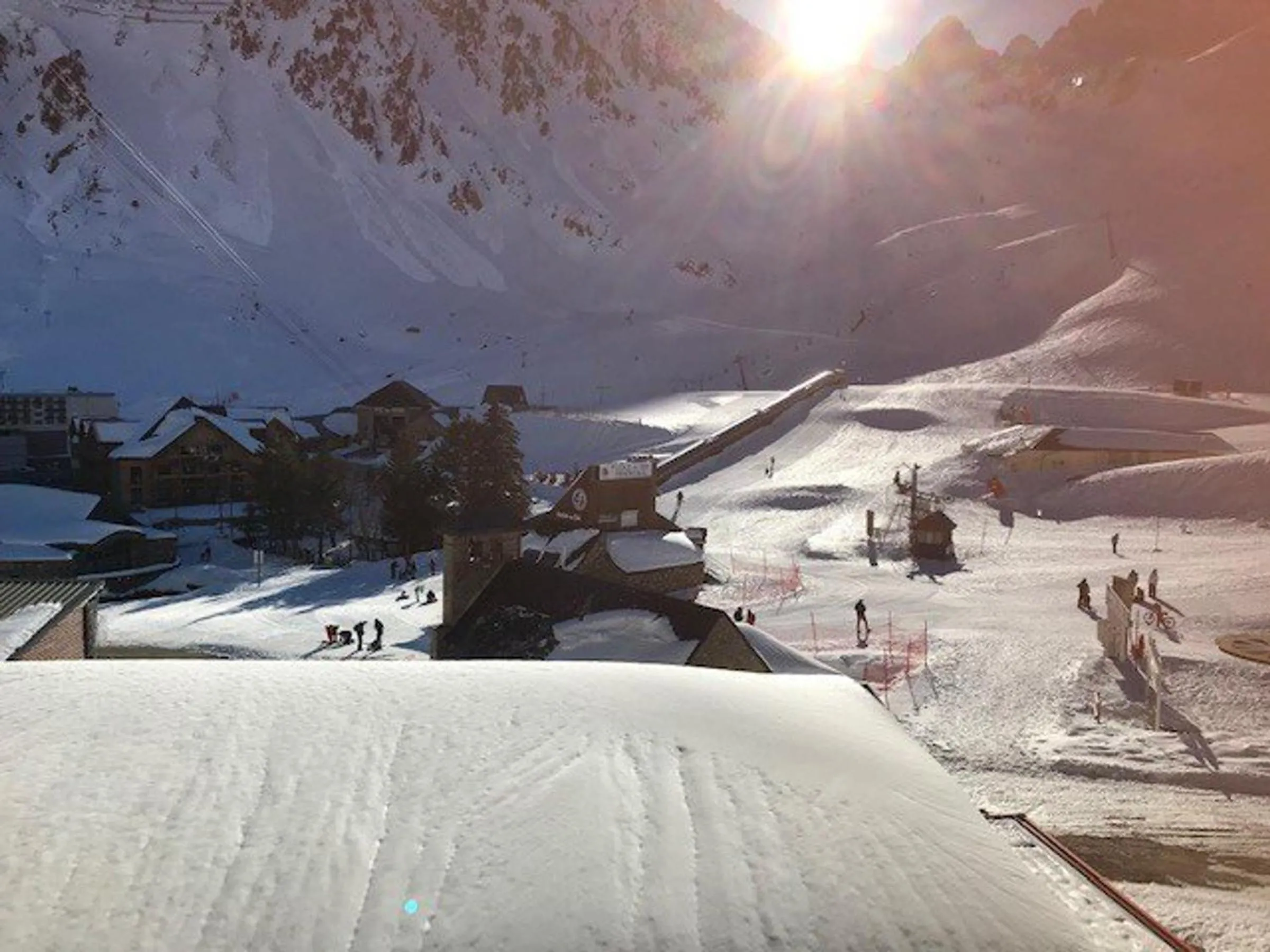 Studio cabine 4 personnes avec balcon - La Mongie, près des pistes - FR-1-404-100