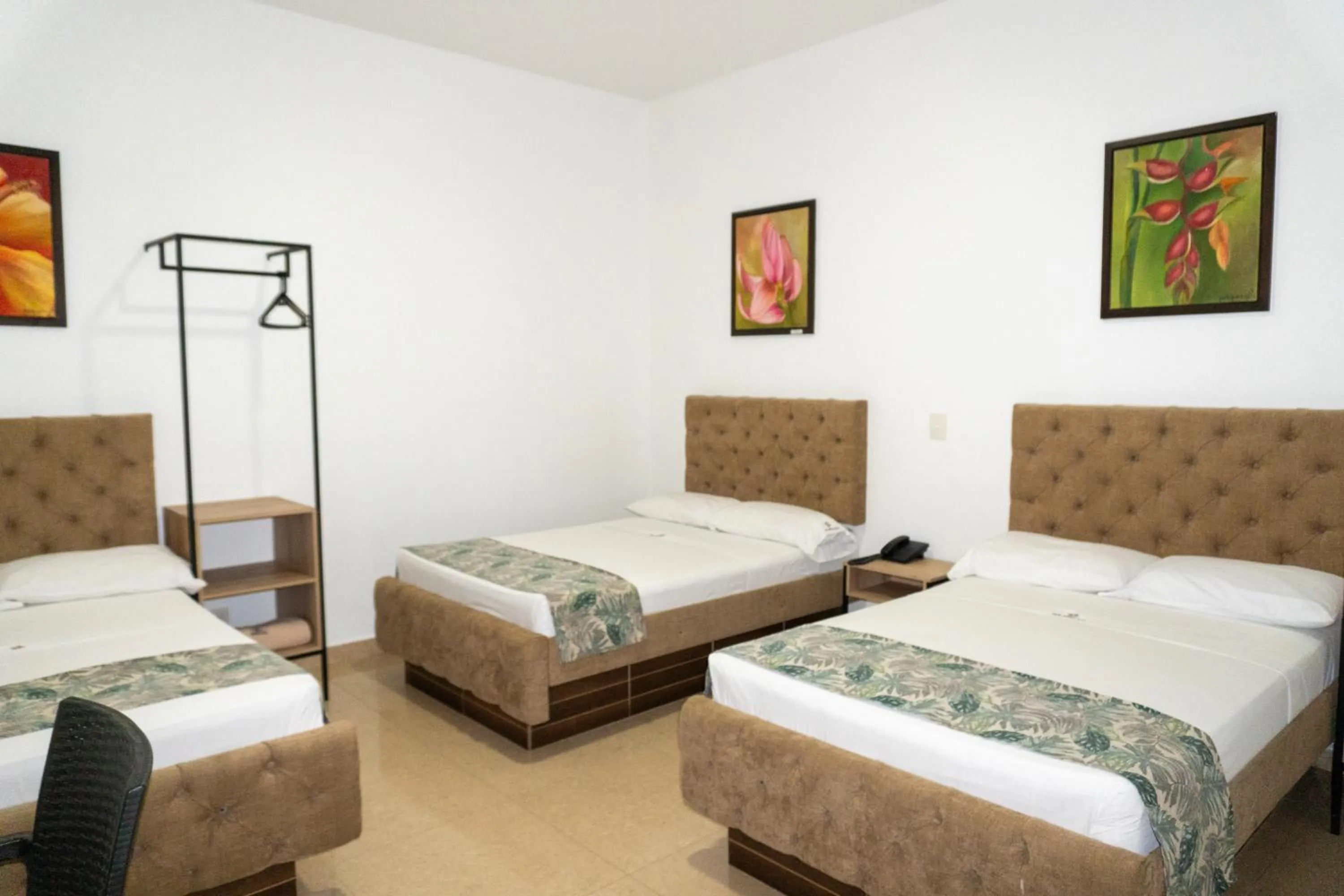 Bed in Hotel Central Plaza Medellin