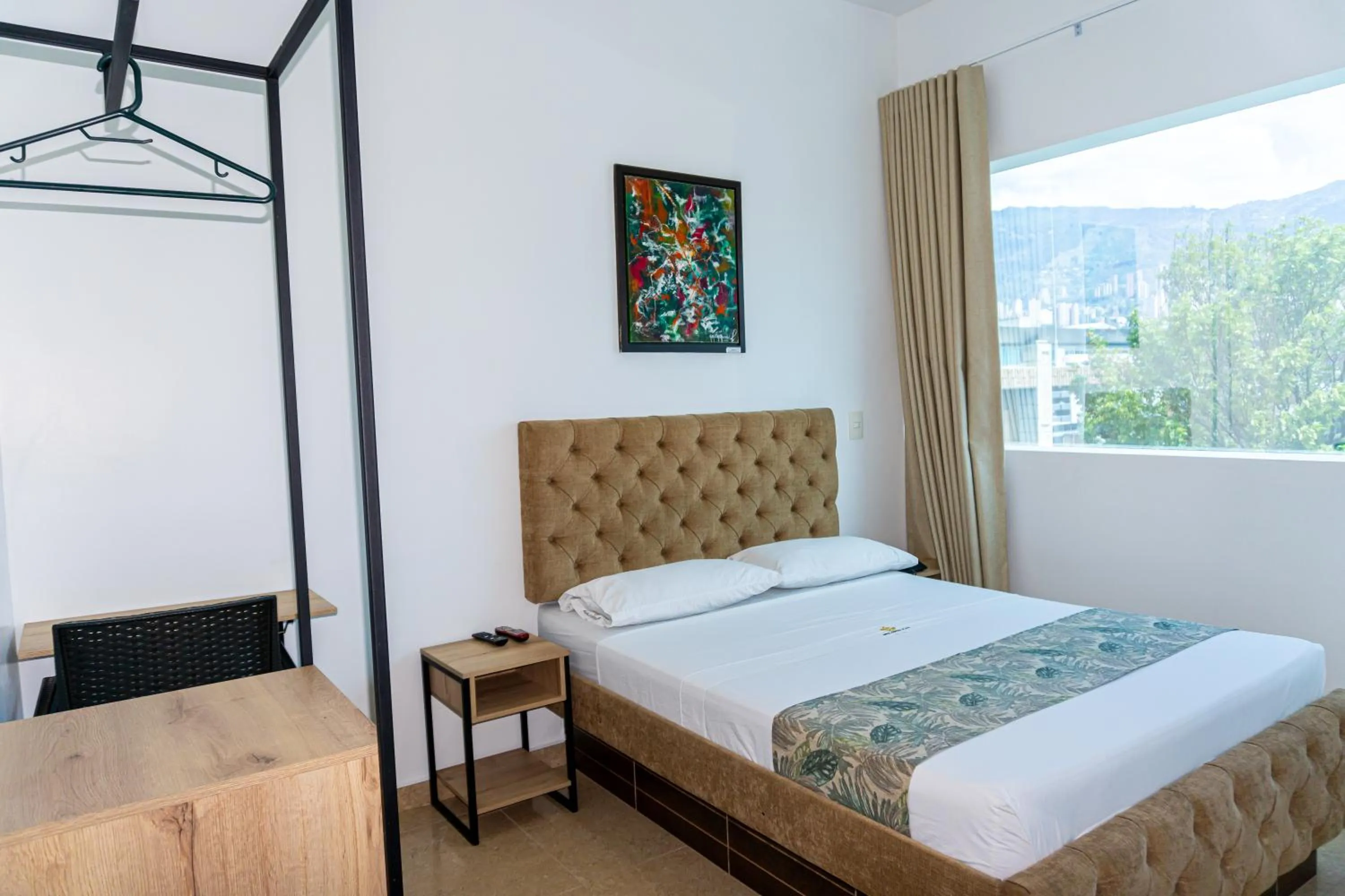 Bed in Hotel Central Plaza Medellin