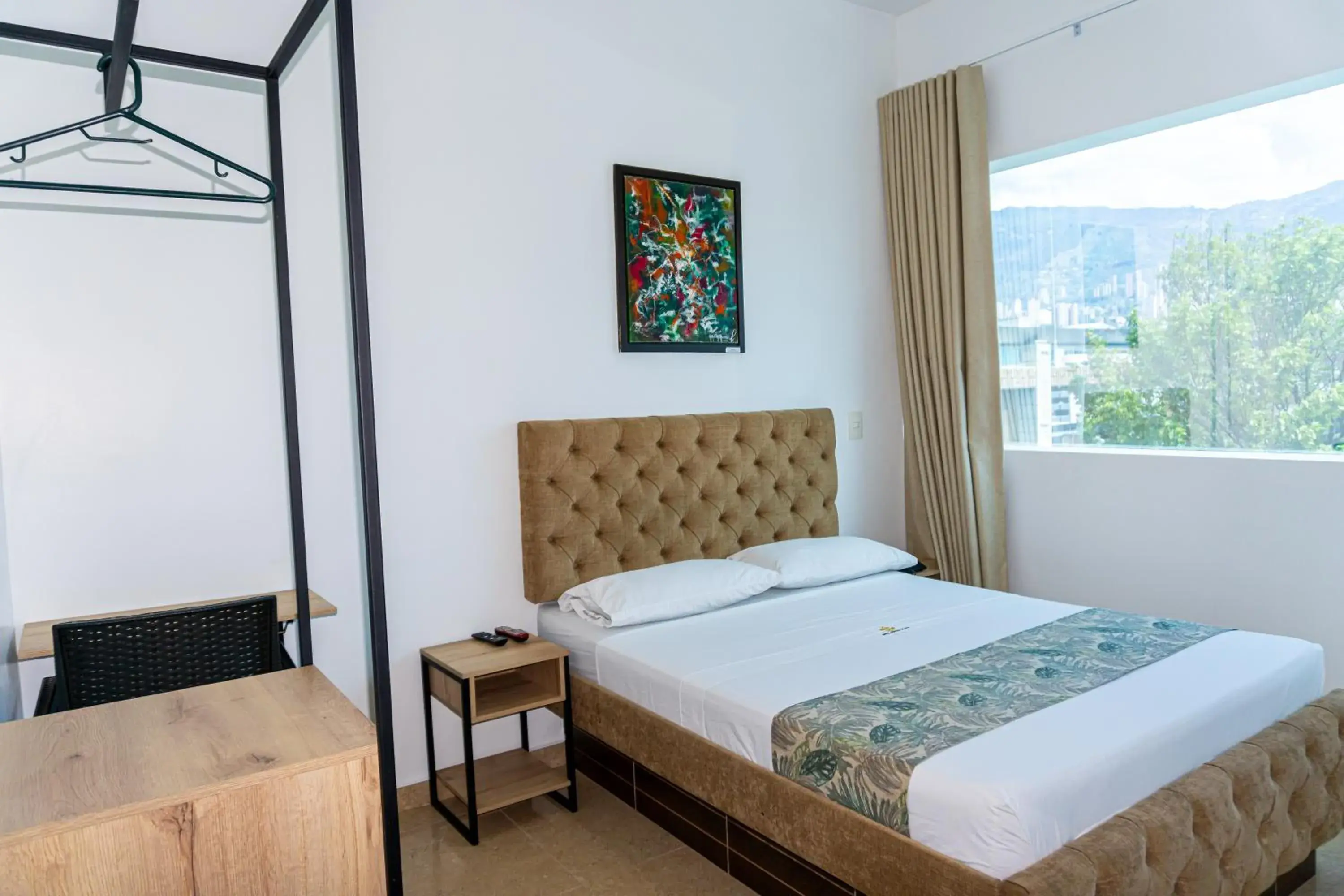 Bed in Hotel Central Plaza Medellin Bed in Hotel Central Plaza Medellin