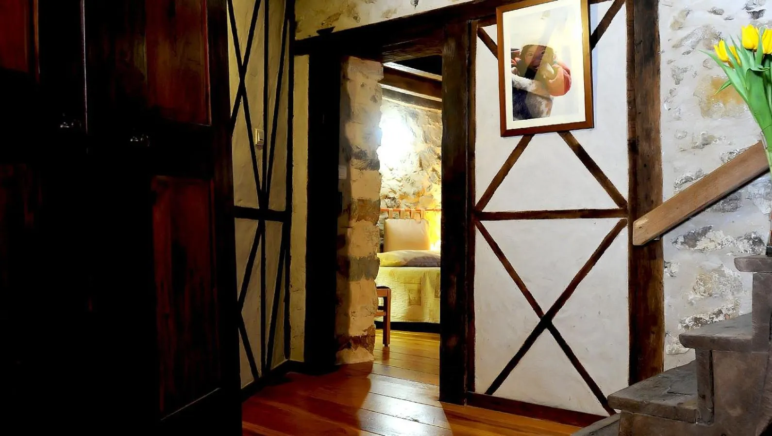 Decorative detail in Chambres d'hôtes Idiartekoborda