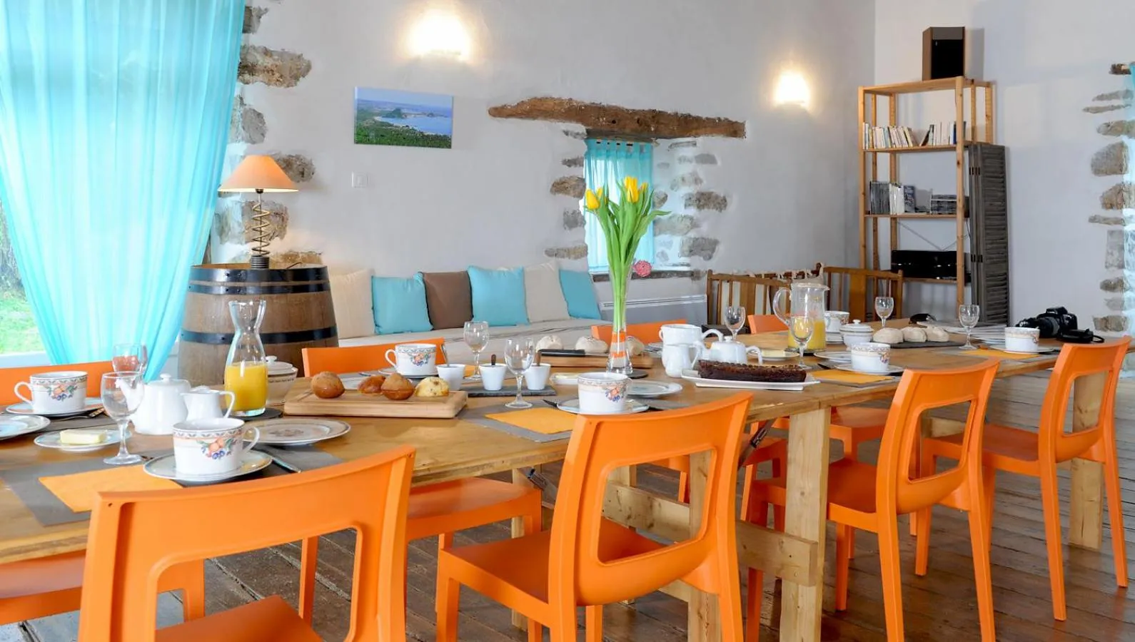 Continental breakfast in Chambres d'hôtes Idiartekoborda