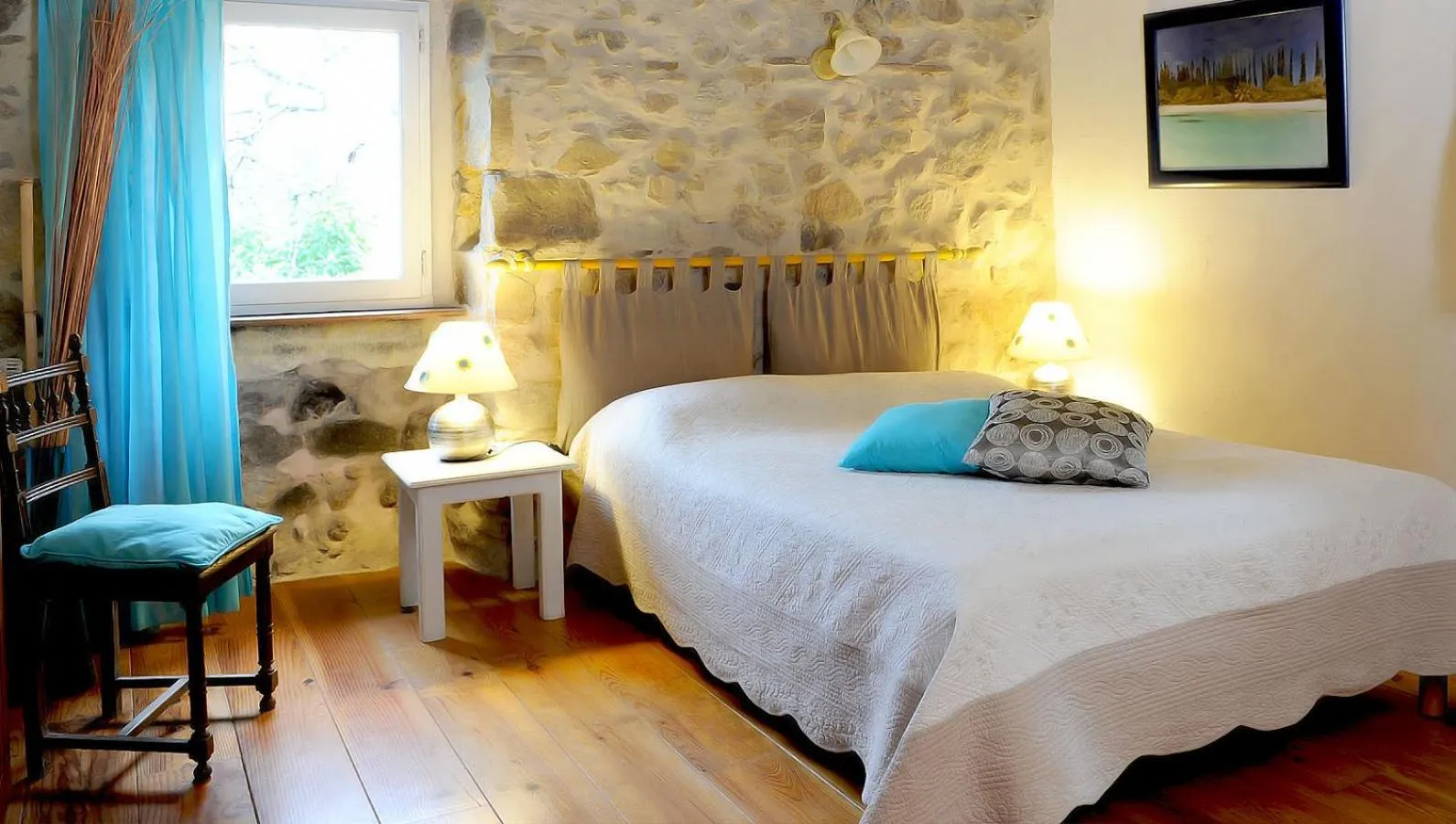 Photo of the whole room, Bed in Chambres d'hôtes Idiartekoborda