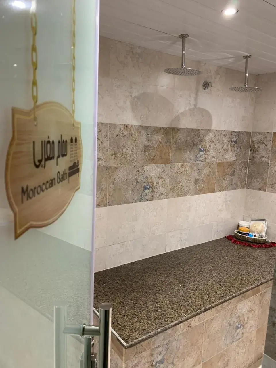 Bathroom in Sunday Signature Riyadh Formerly Qaser Al Hamra by Warwick Bathroom in Sunday Signature Riyadh Formerly Qaser Al Hamra by Warwick