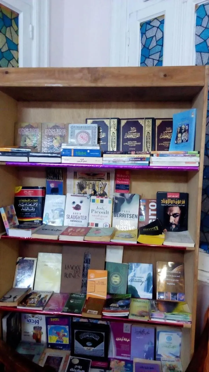 Library in Transit Alexandria Hostel