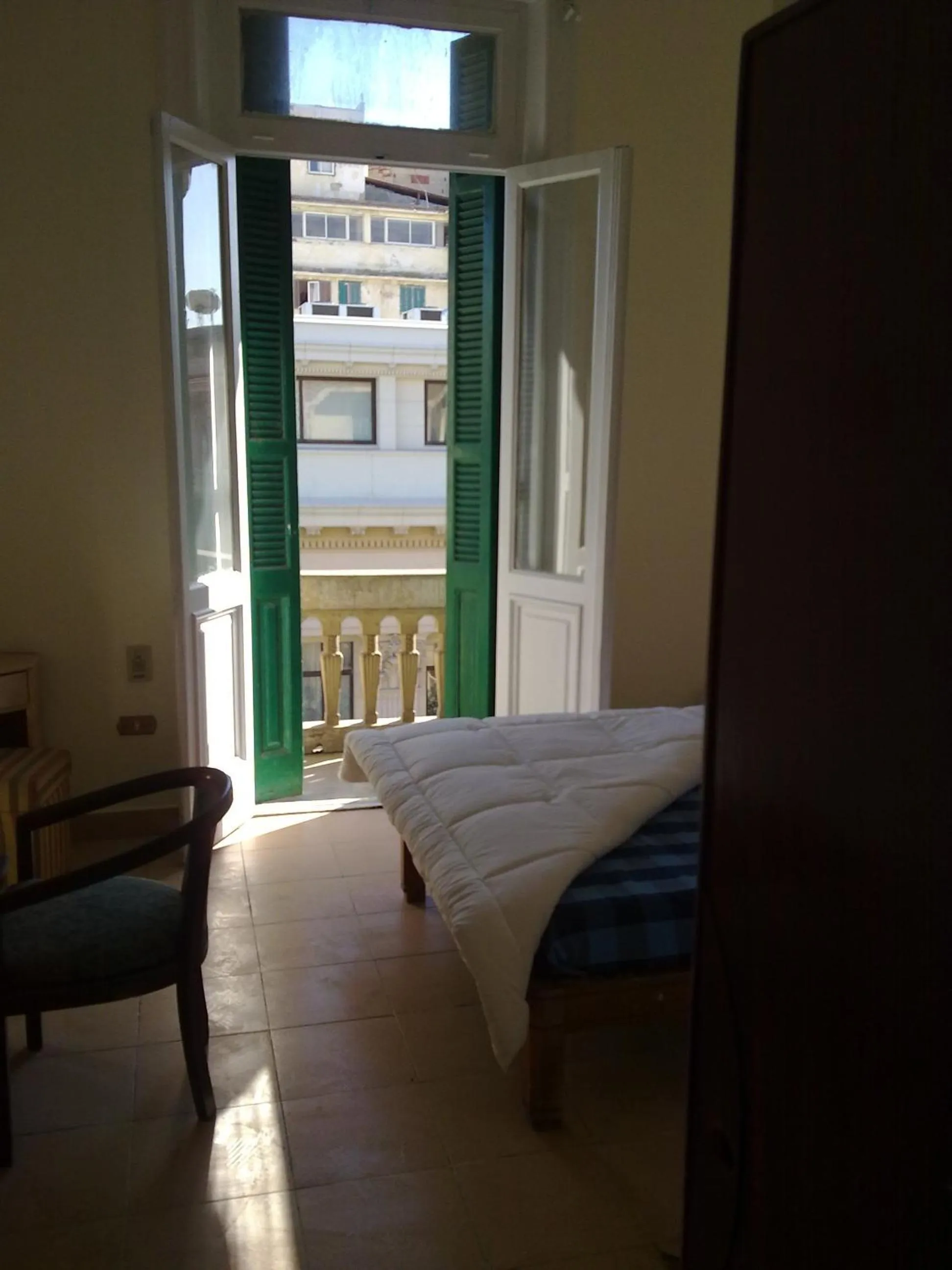 Balcony/Terrace, Bed in Transit Alexandria Hostel