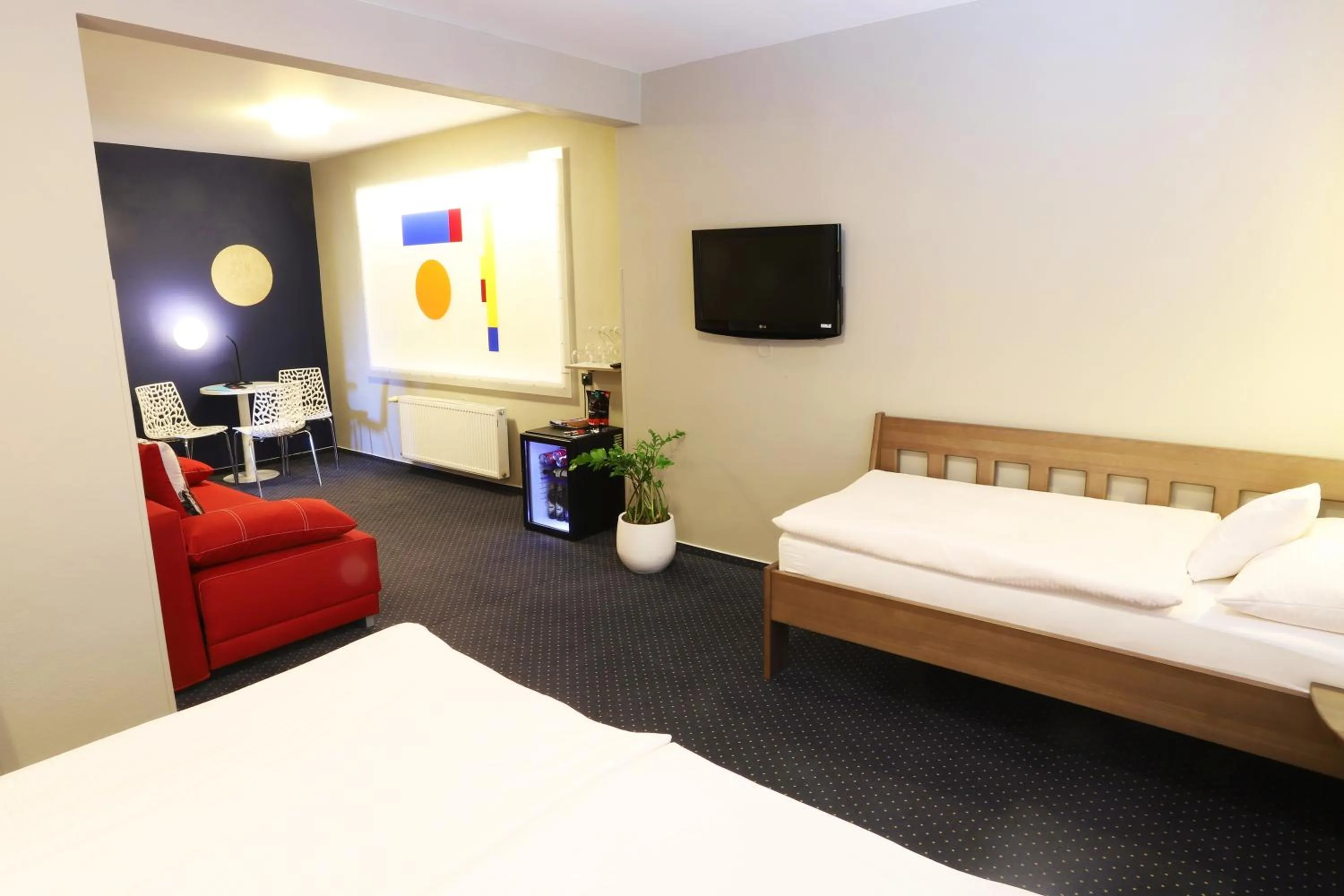 Photo of the whole room, Bed in Apart Hotel Jablonec