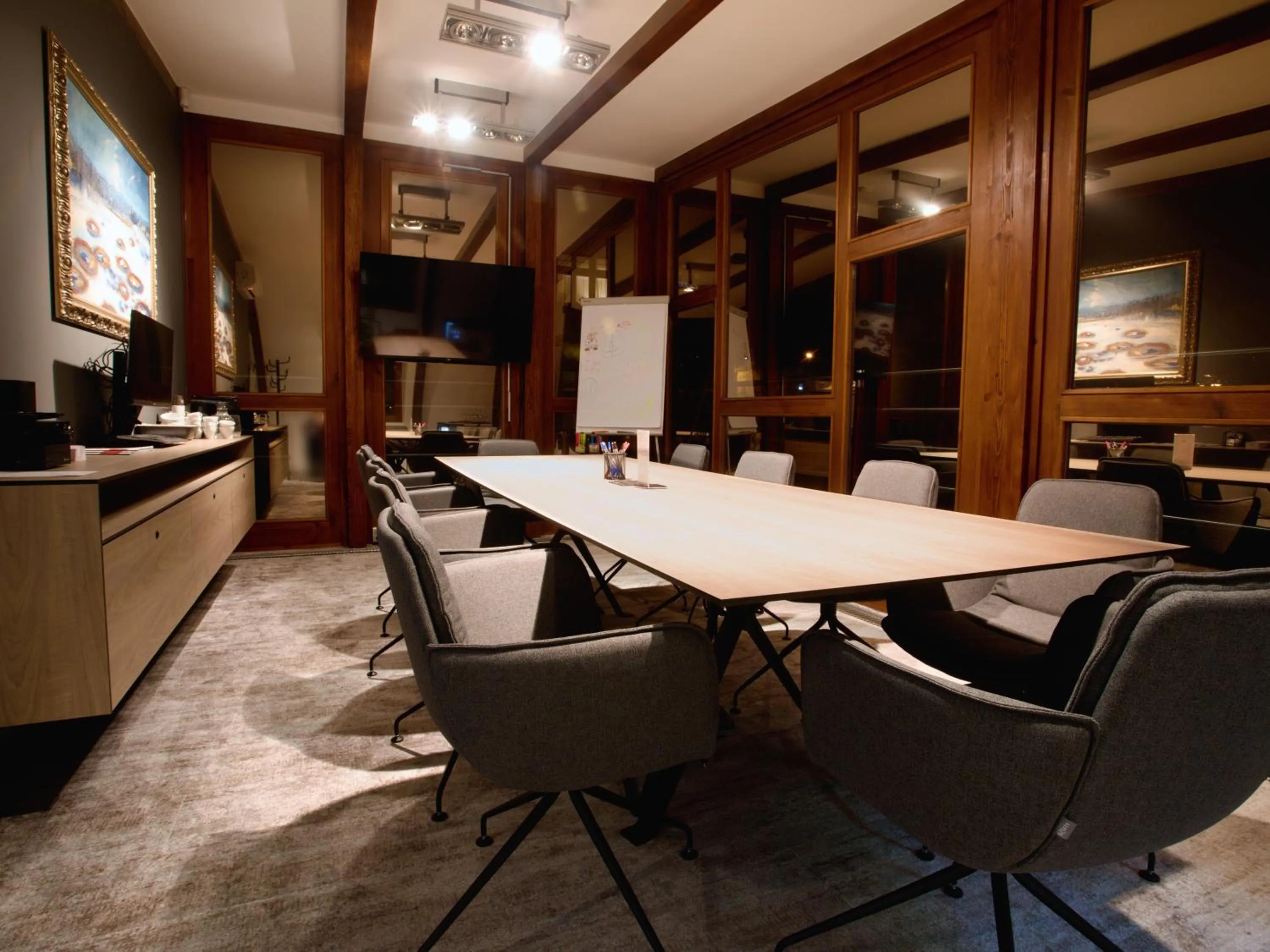 Communal lounge/ TV room in Apart Hotel Jablonec