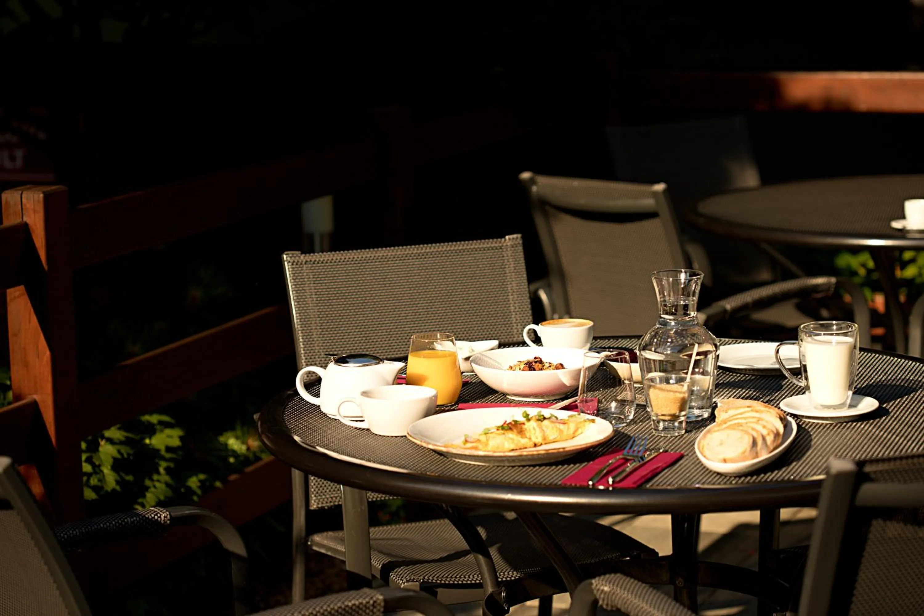 Continental breakfast in Apart Hotel Jablonec