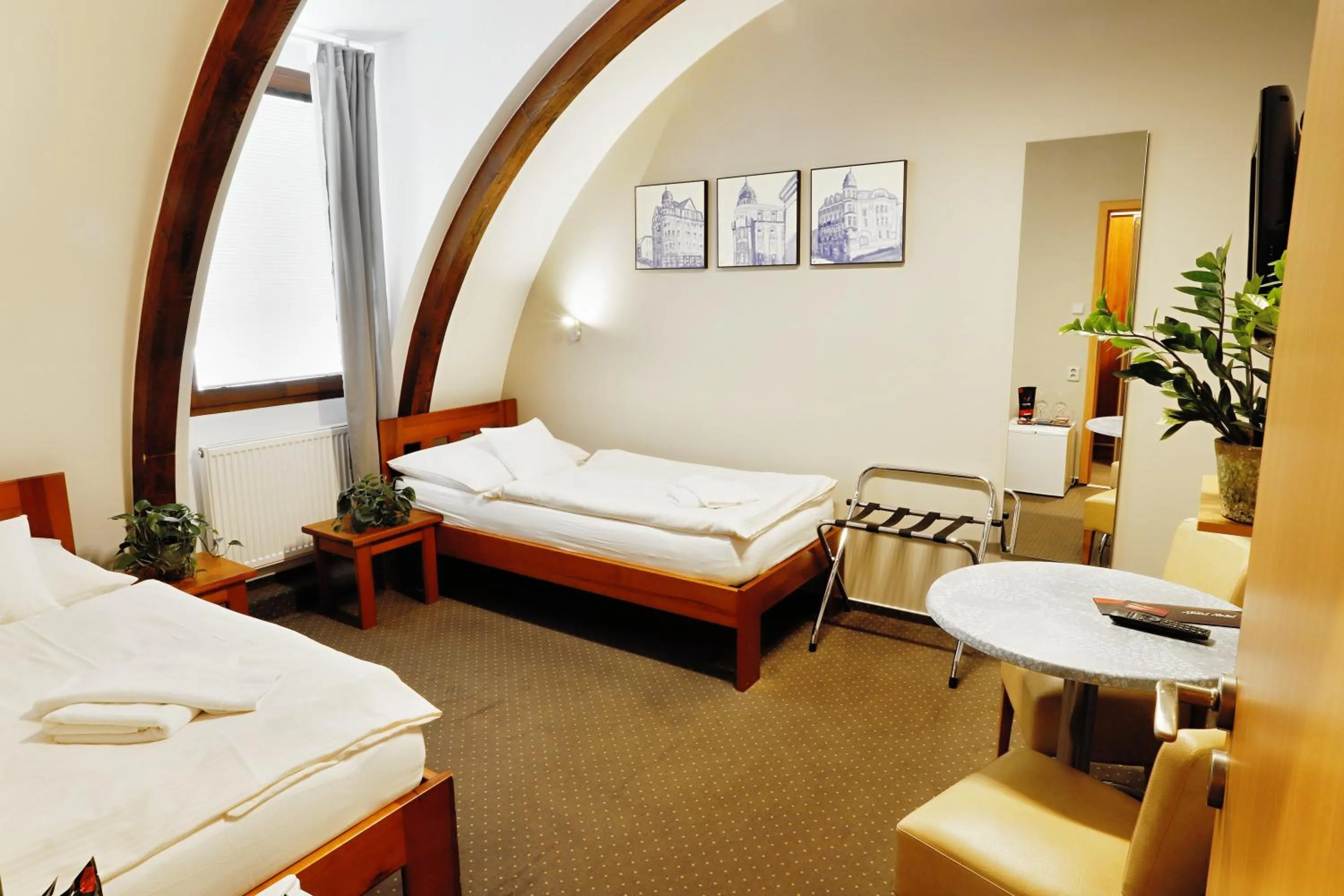 Living room, Bed in Apart Hotel Jablonec