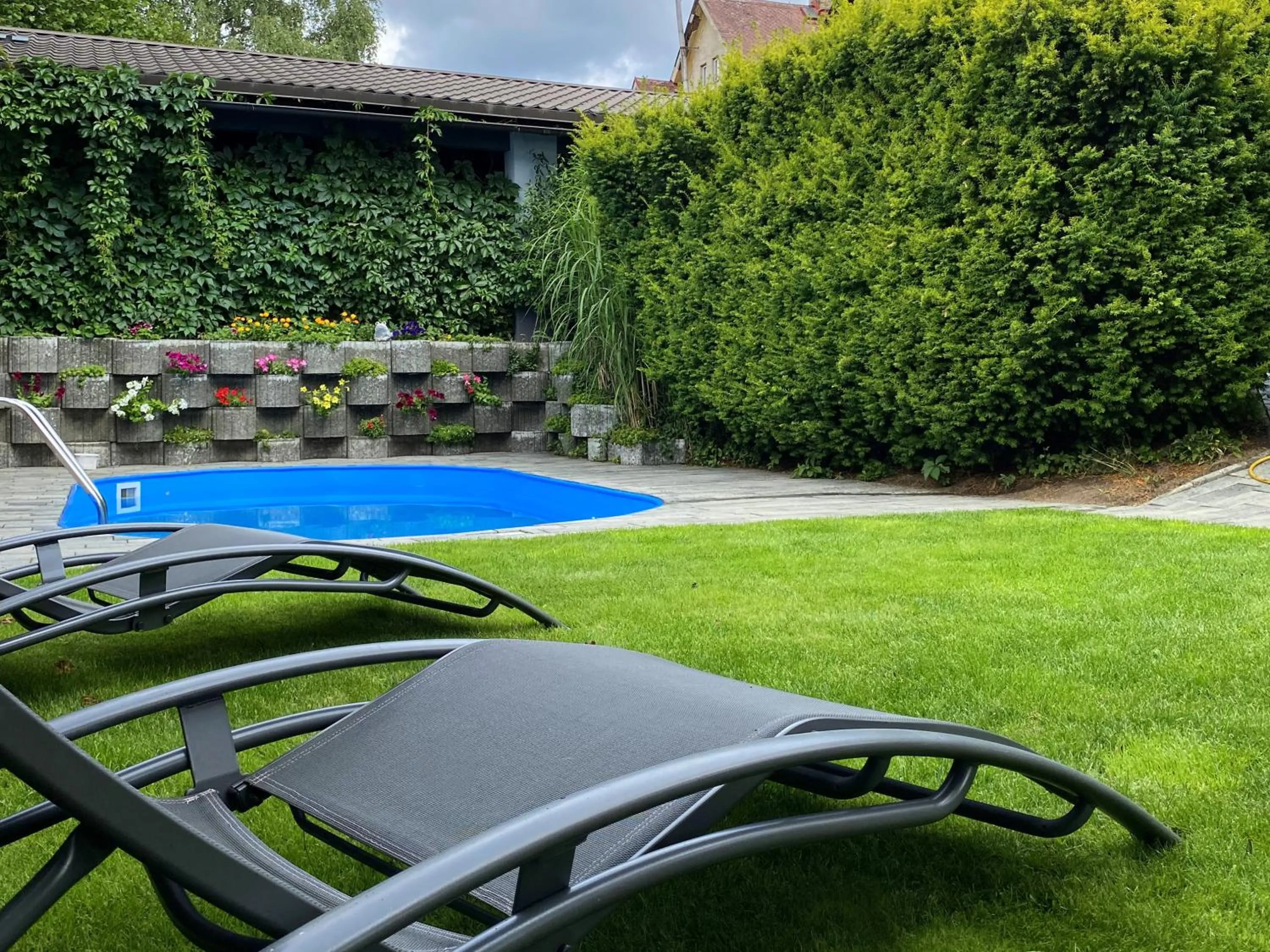 Garden in Apart Hotel Jablonec