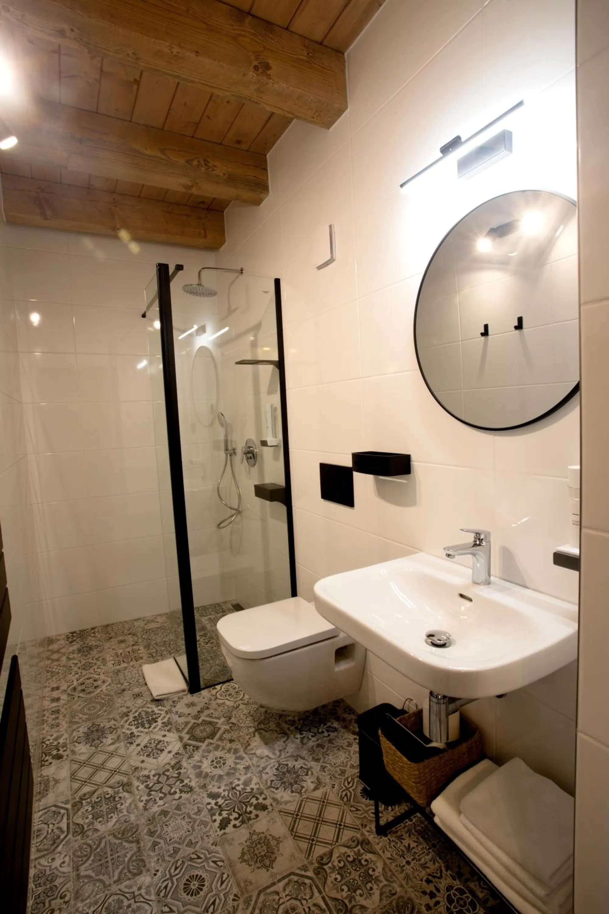 Shower in Apart Hotel Jablonec