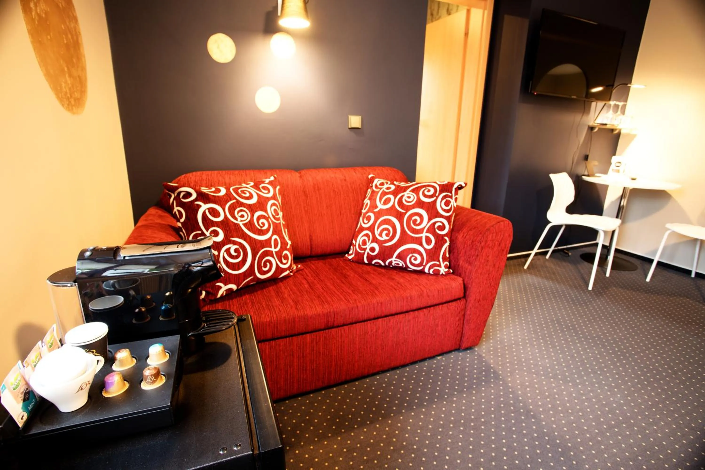 Coffee/tea facilities in Apart Hotel Jablonec