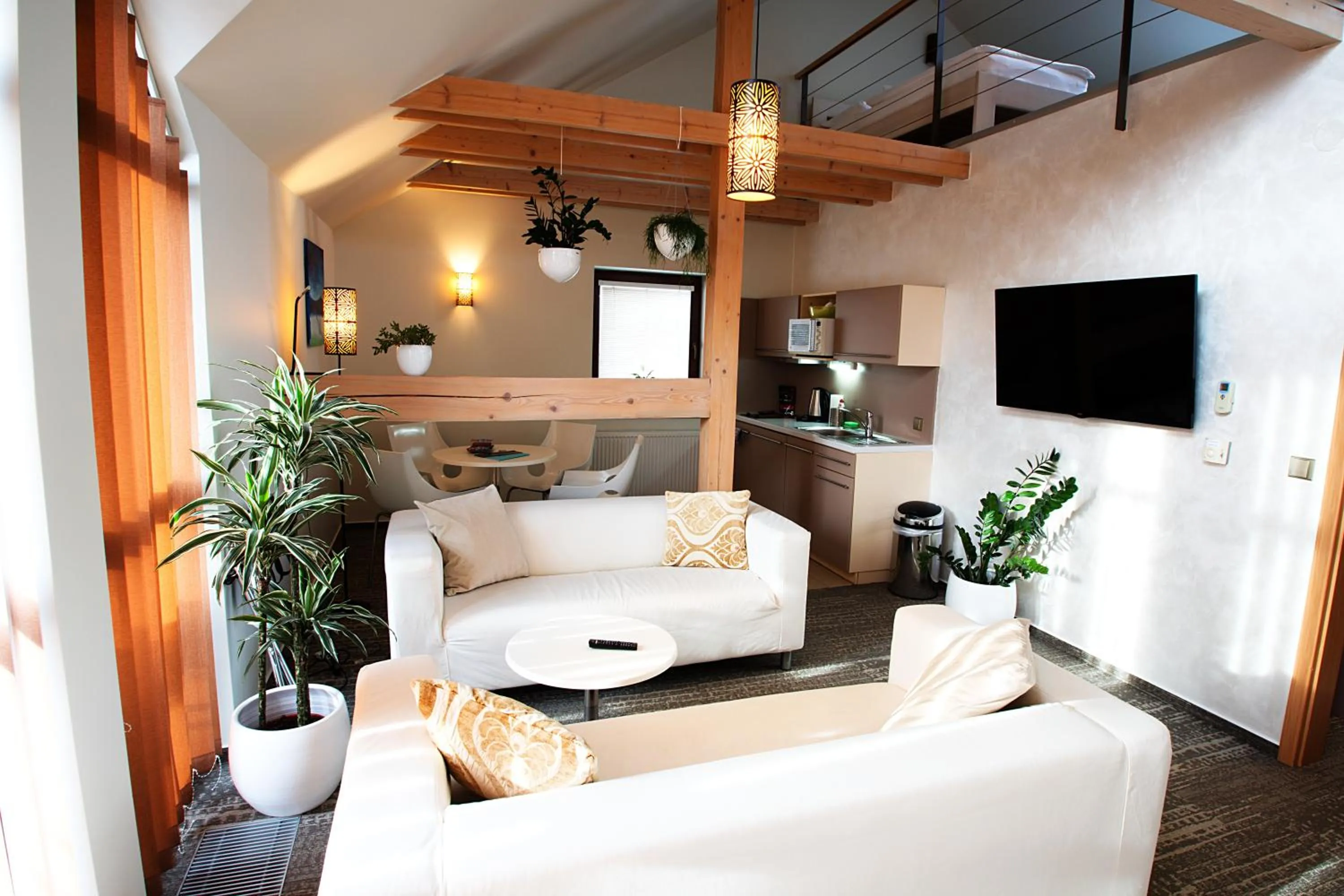 Living room in Apart Hotel Jablonec