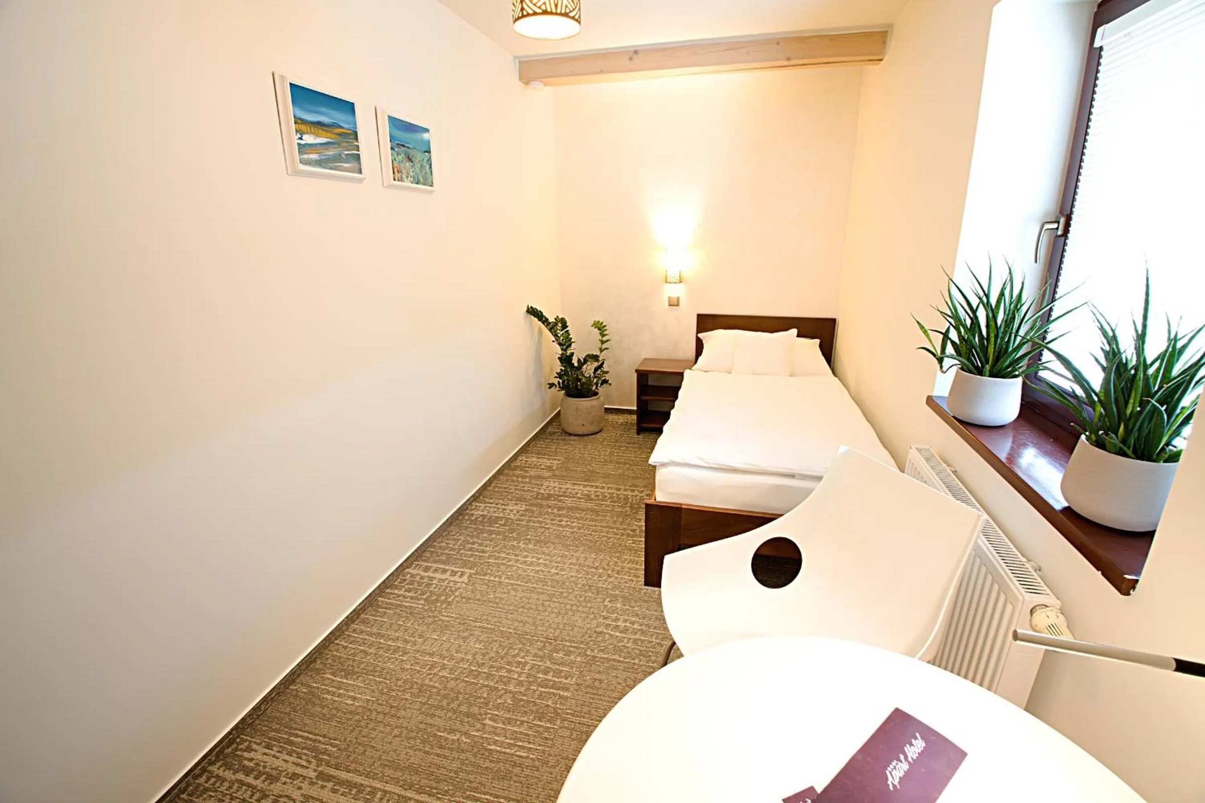 Bedroom, Bed in Apart Hotel Jablonec