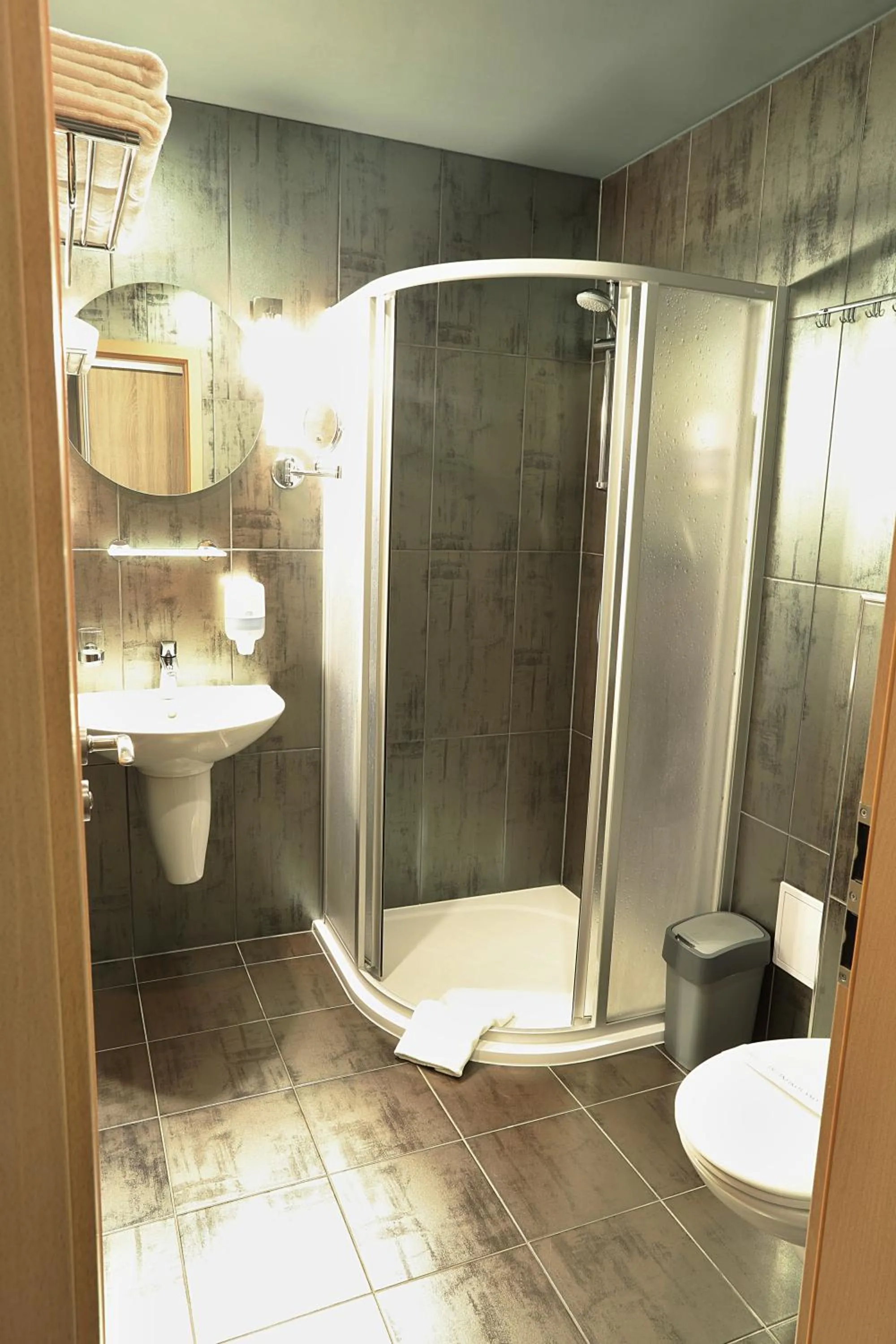Bathroom in Apart Hotel Jablonec