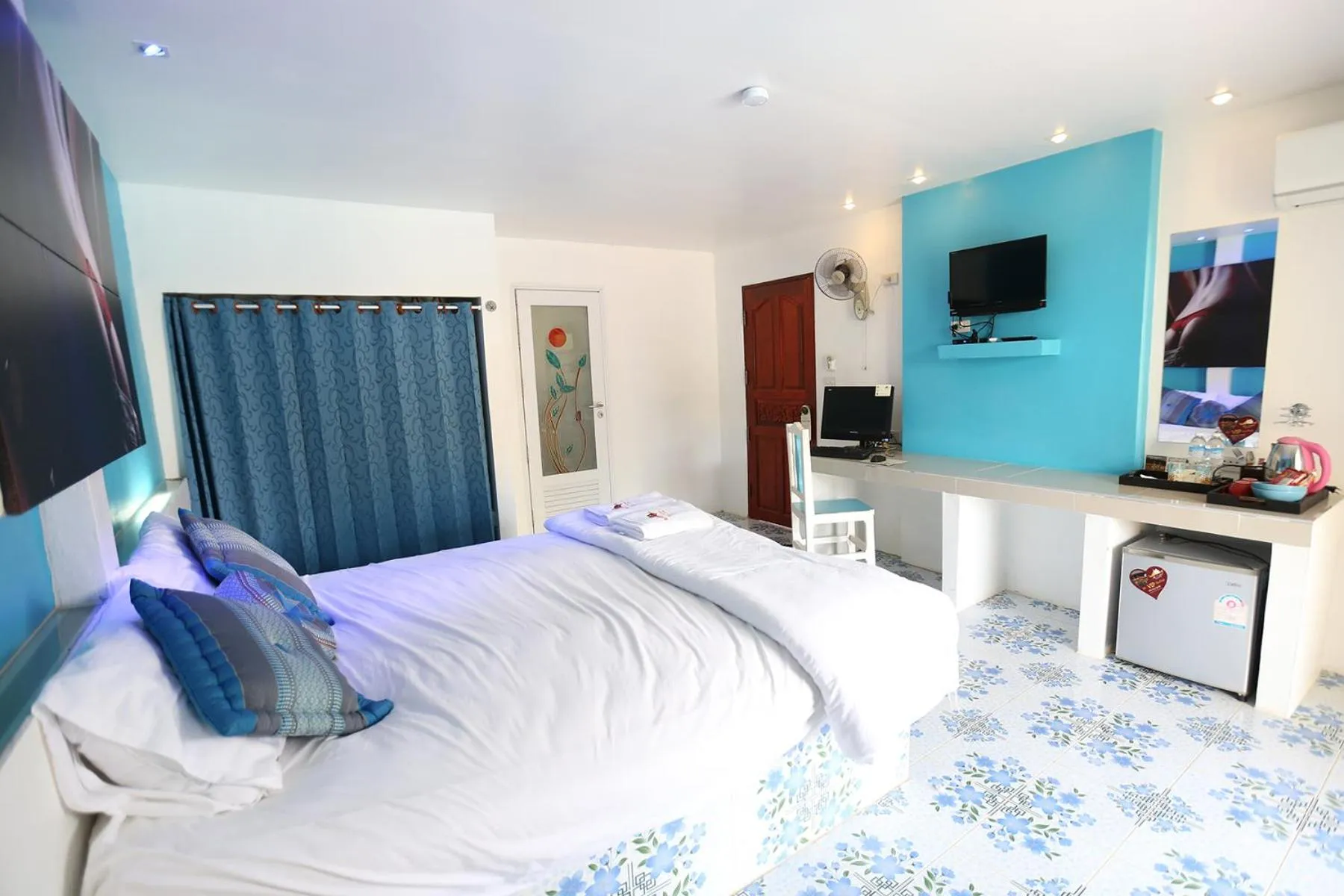 BBQ facilities, Bed in The Orchid Resort & Relax