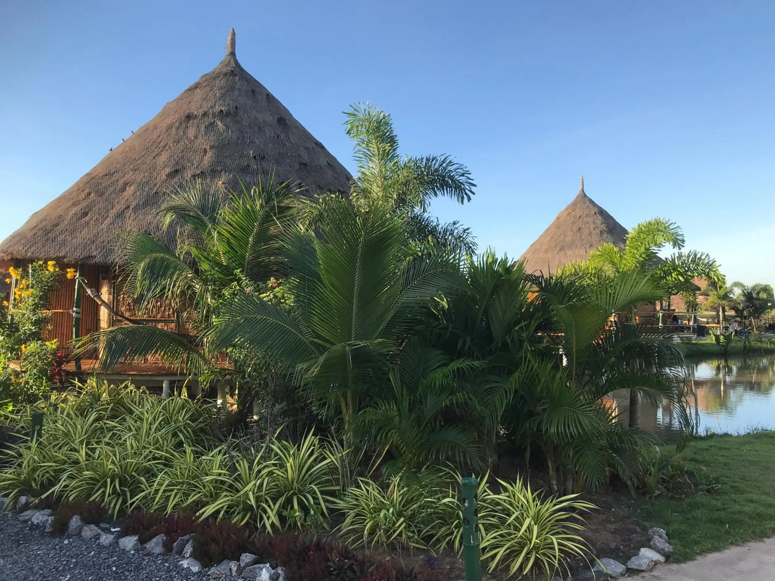 Garden view in The Orchid Resort & Relax Garden view in The Orchid Resort & Relax