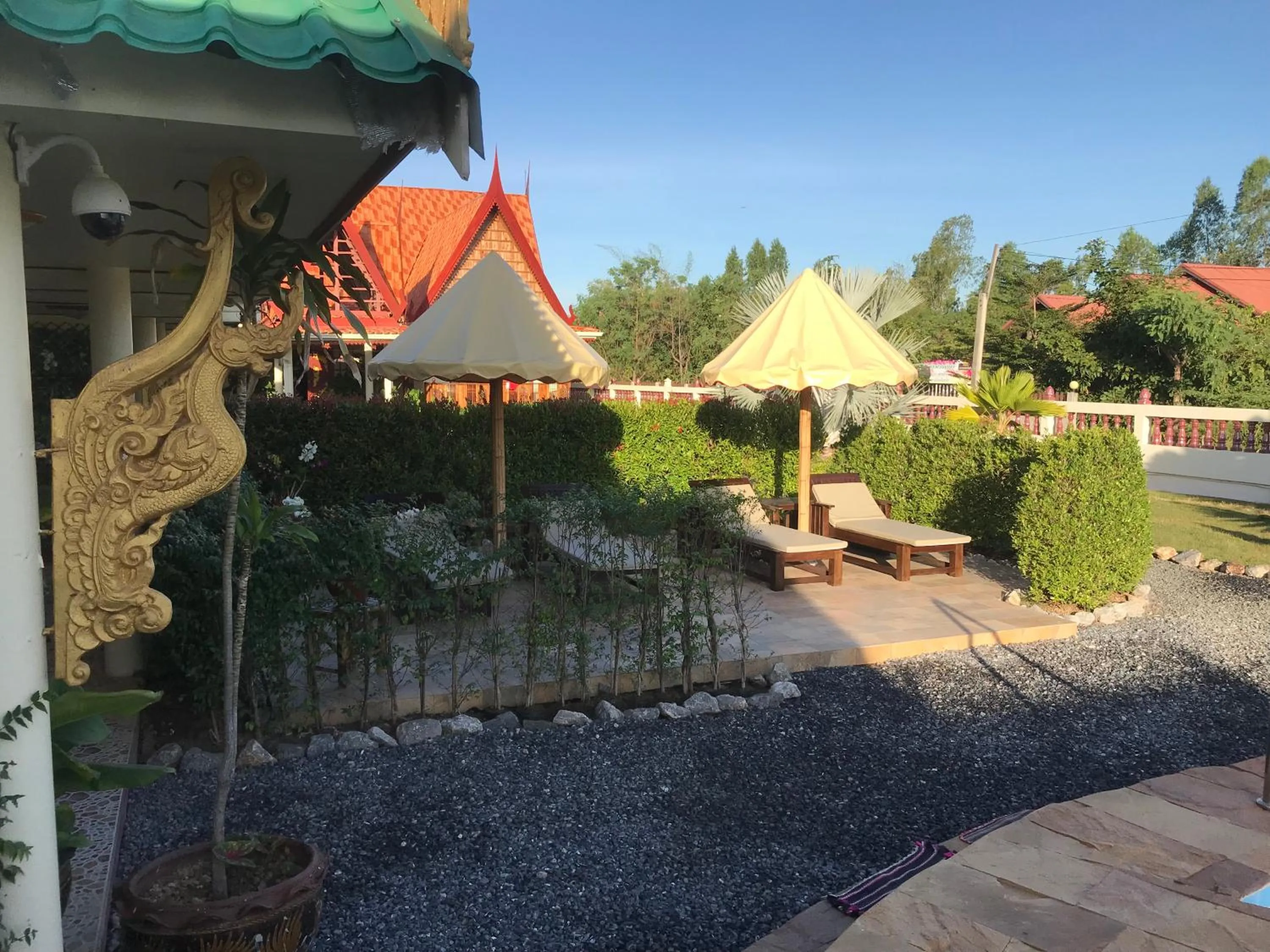 Garden view in The Orchid Resort & Relax