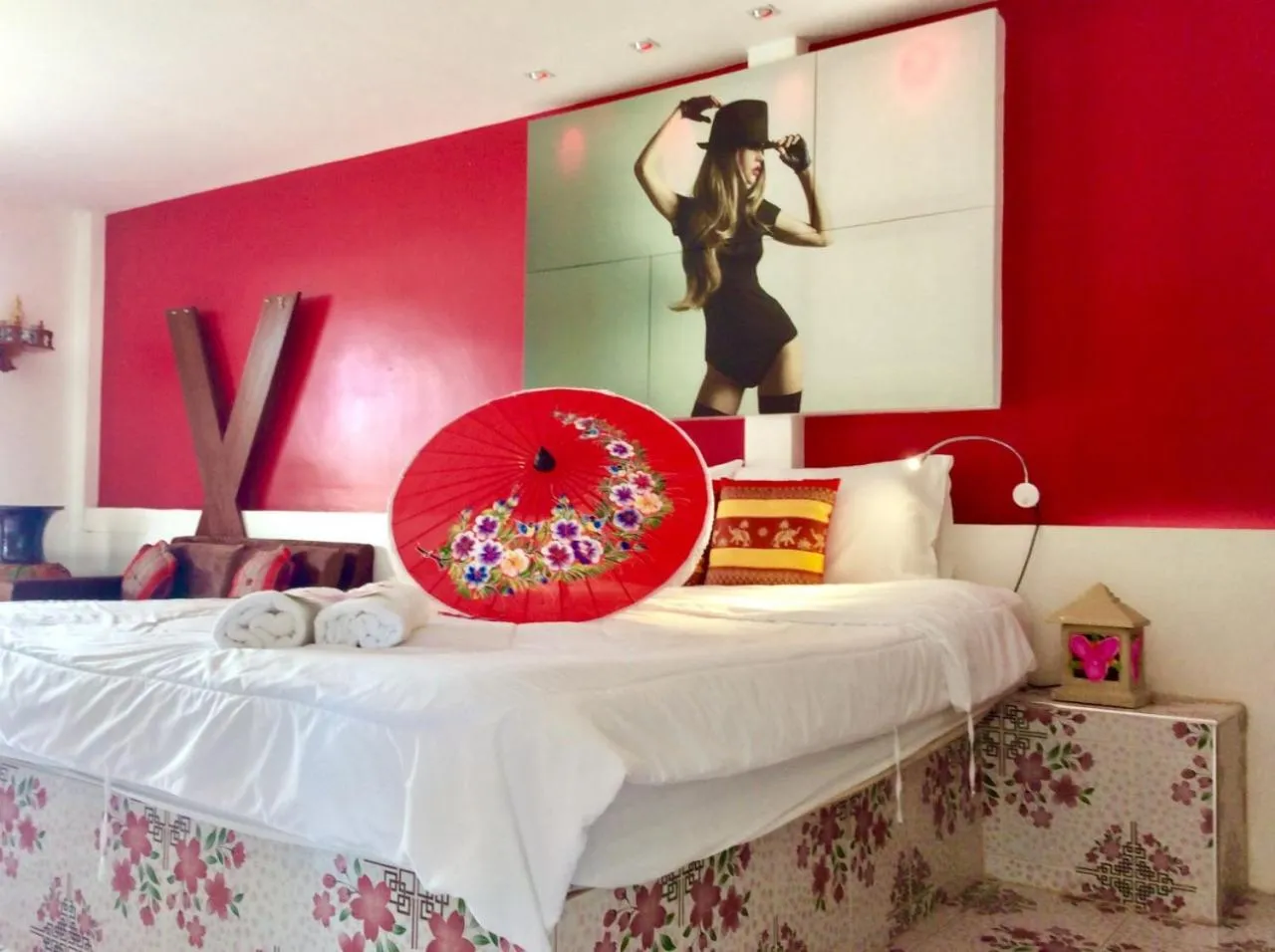 Staff, Bed in The Orchid Resort & Relax