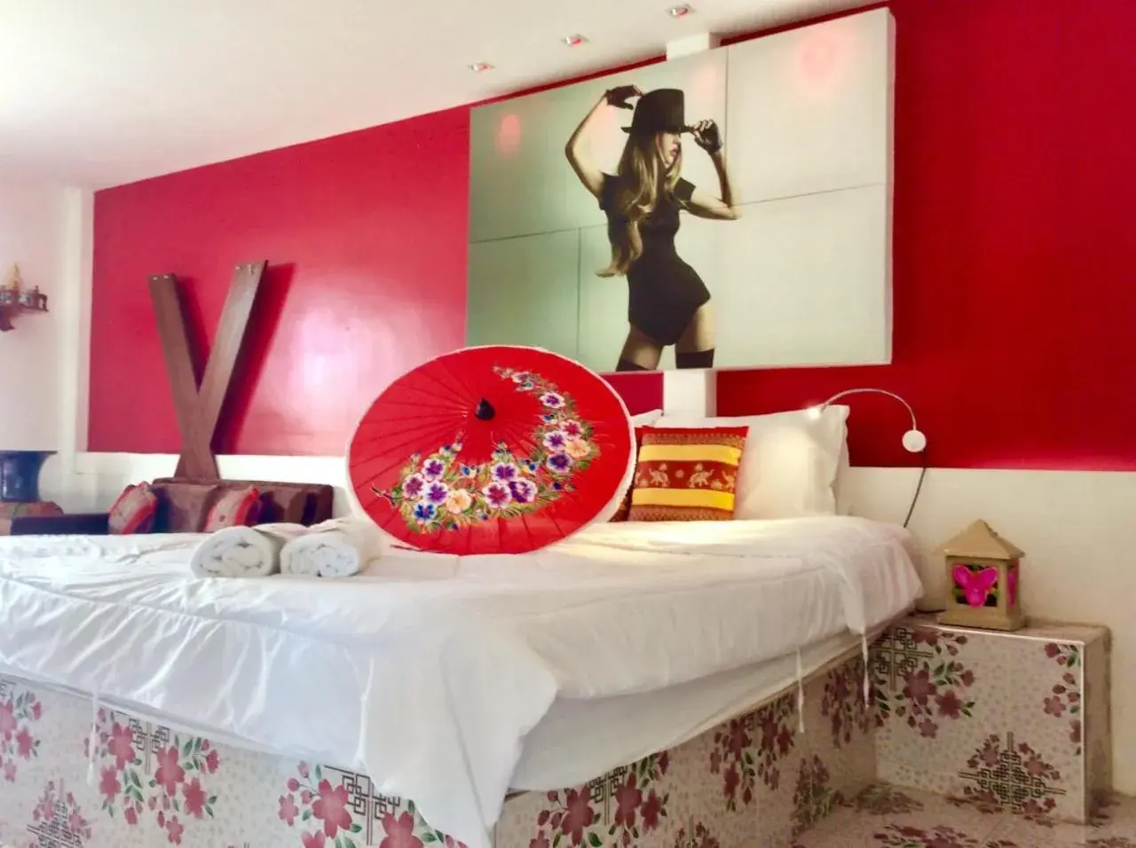 Staff, Bed in The Orchid Resort & Relax Staff, Bed in The Orchid Resort & Relax