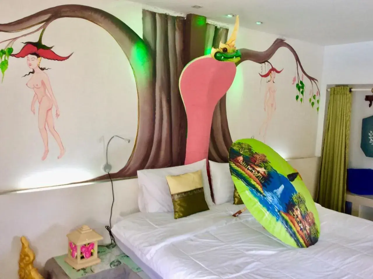 Queen Room with Pool View - single occupancy in The Orchid Resort & Relax Queen Room with Pool View - single occupancy in The Orchid Resort & Relax