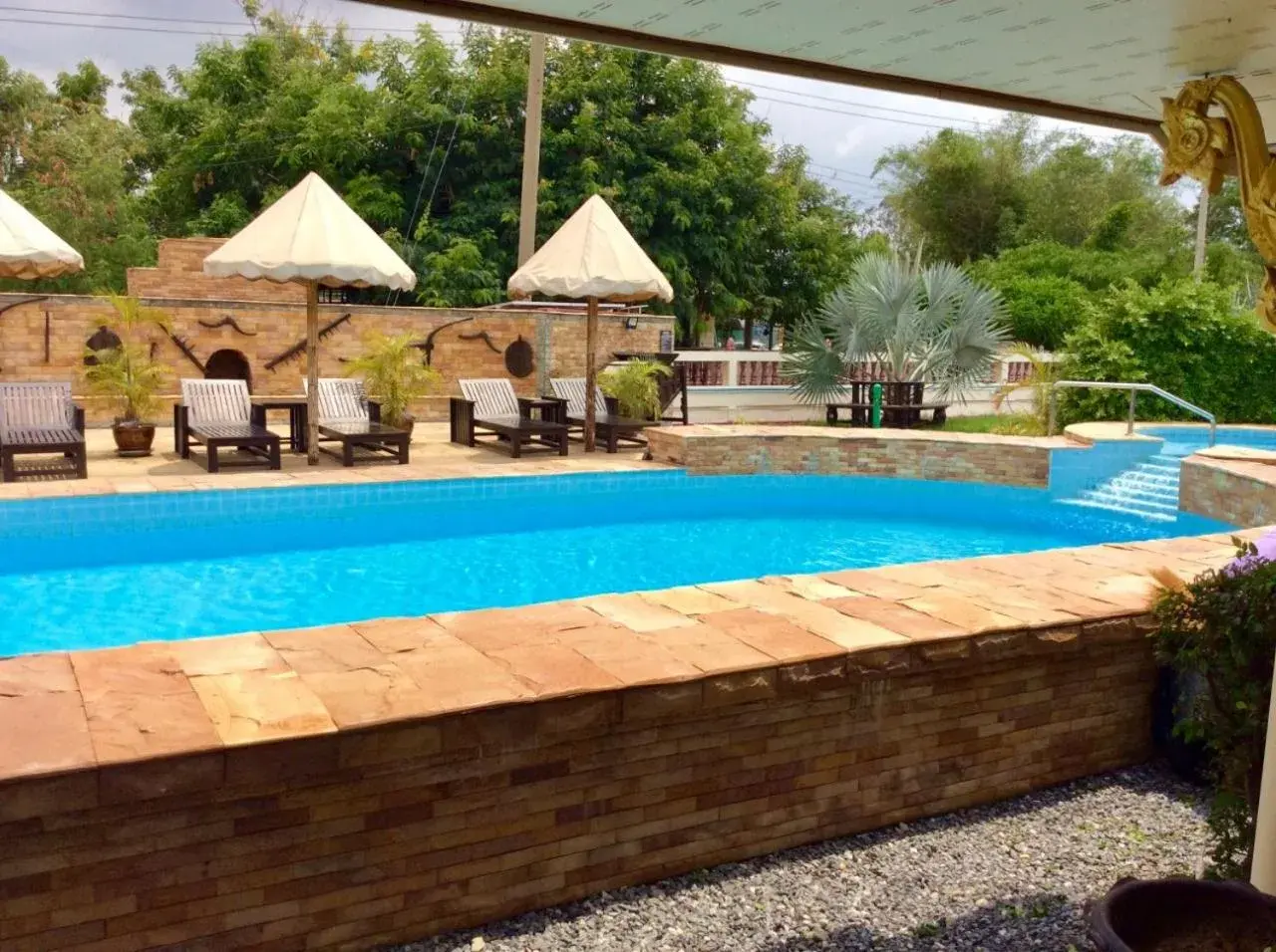 Pool view in The Orchid Resort & Relax Pool view in The Orchid Resort & Relax