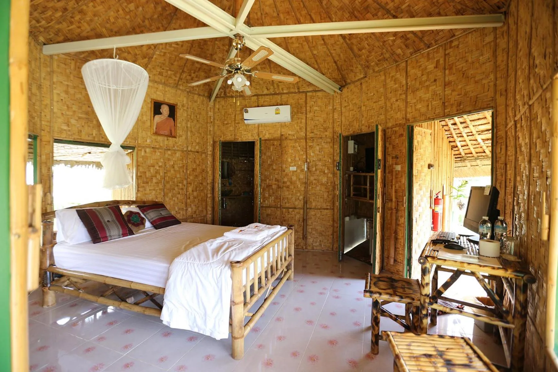 BBQ facilities, Bed in The Orchid Resort & Relax